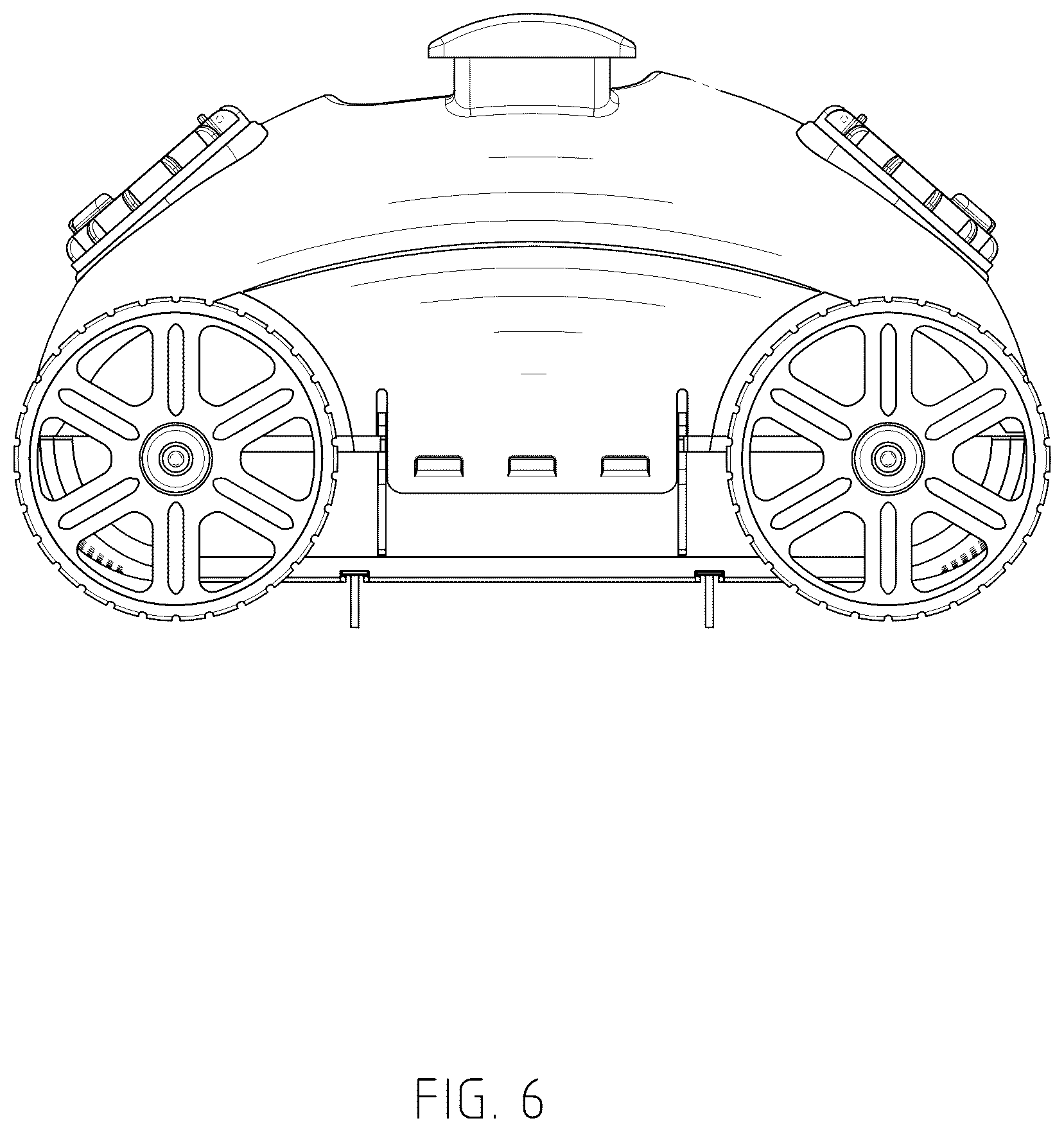 Patent USD1045286 Figure 6 – Pool cleaner