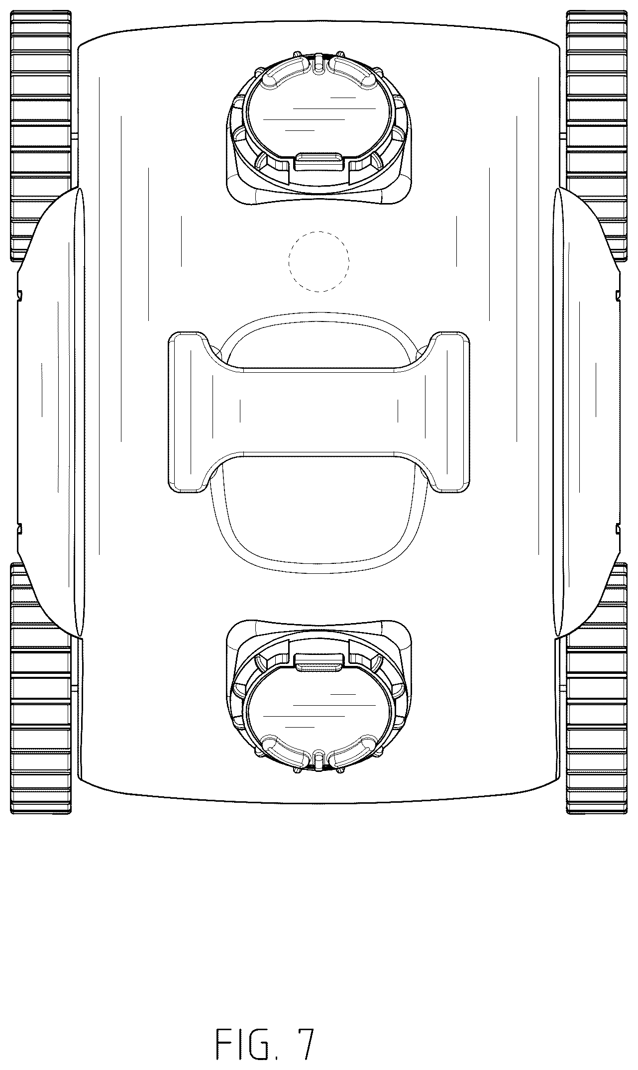Patent USD1045286 Figure 7 – Pool cleaner