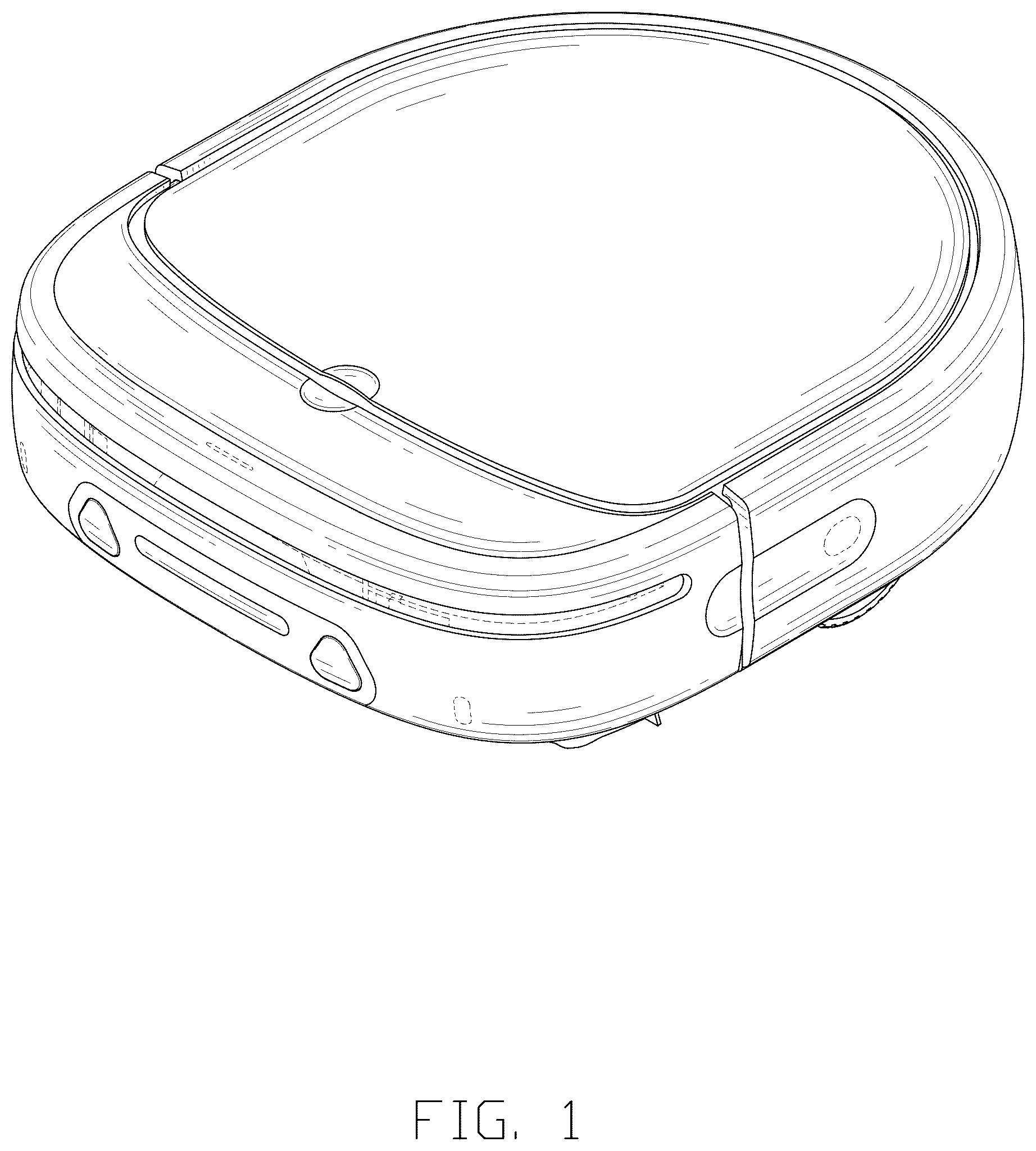 Patent USD1045287 — Cleaning robot — Figure 1