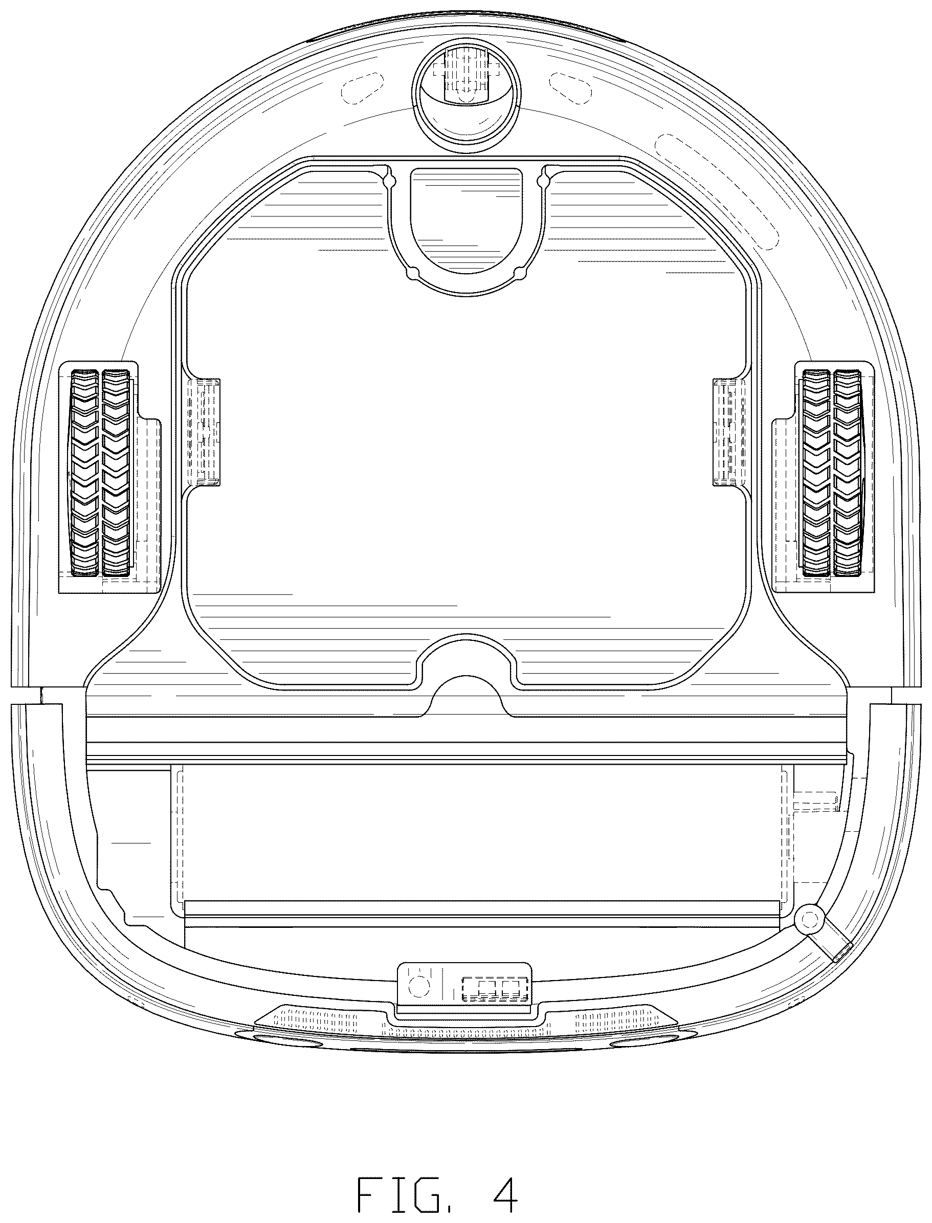 Patent USD1045287 Figure 4 – Cleaning robot