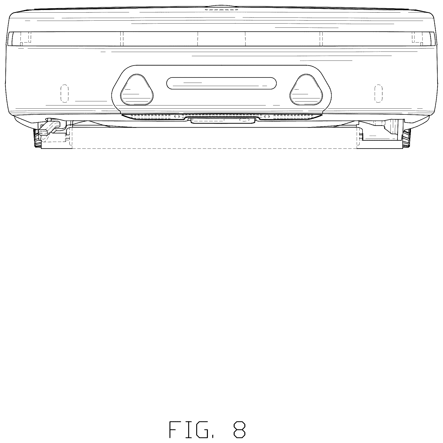 Patent USD1045287 Figure 8 – Cleaning robot
