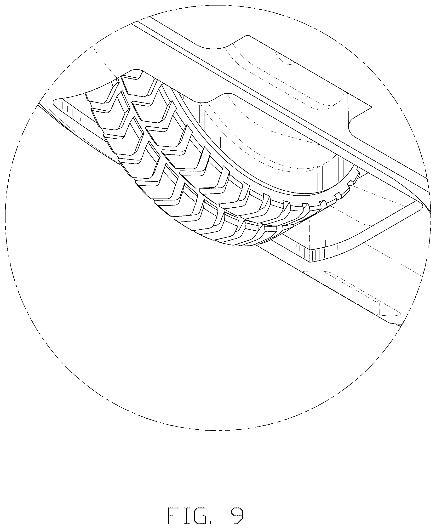 Patent USD1045287 Figure 9 – Cleaning robot