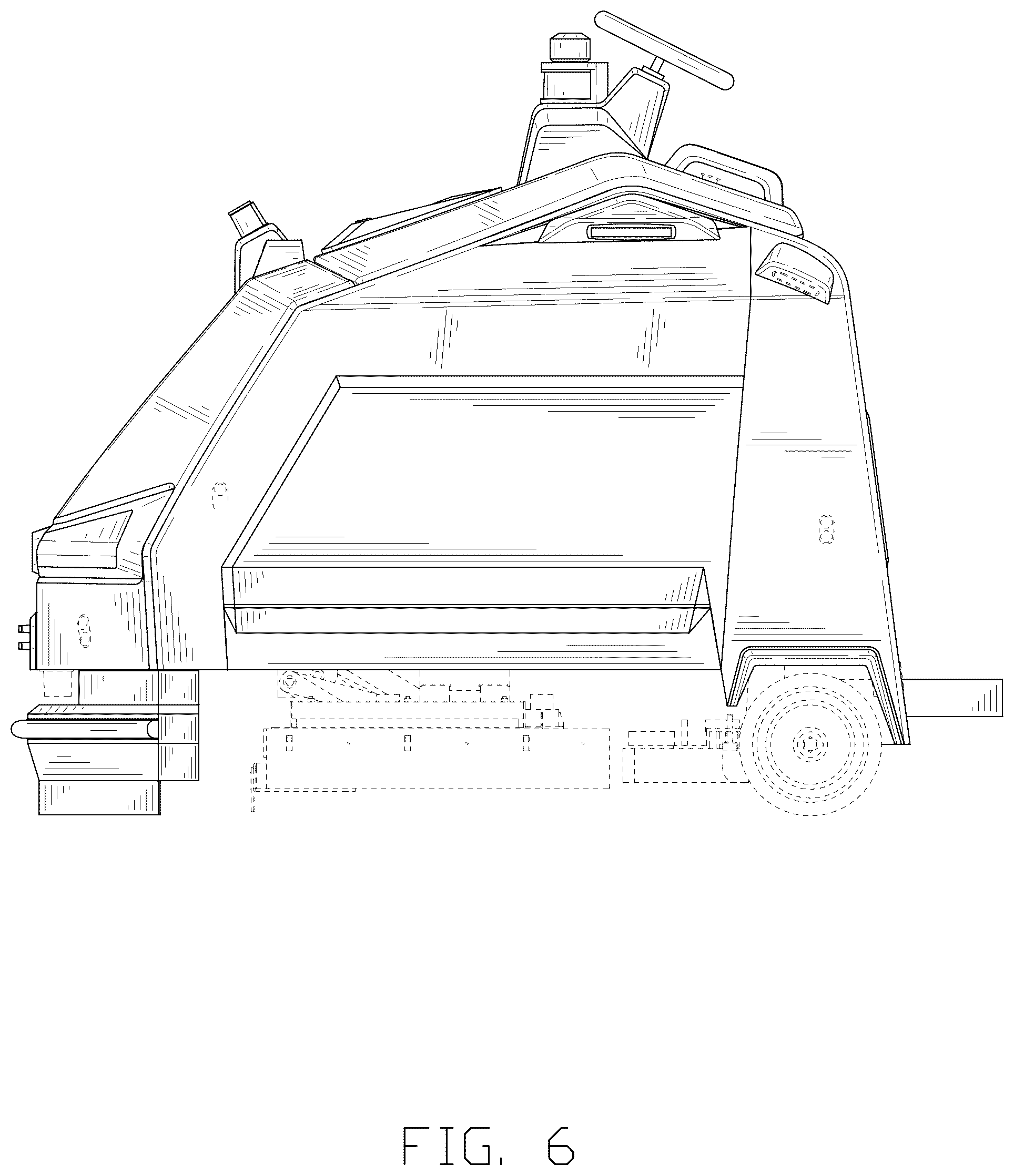 Patent USD1045288 Figure 6 – Floor cleaner