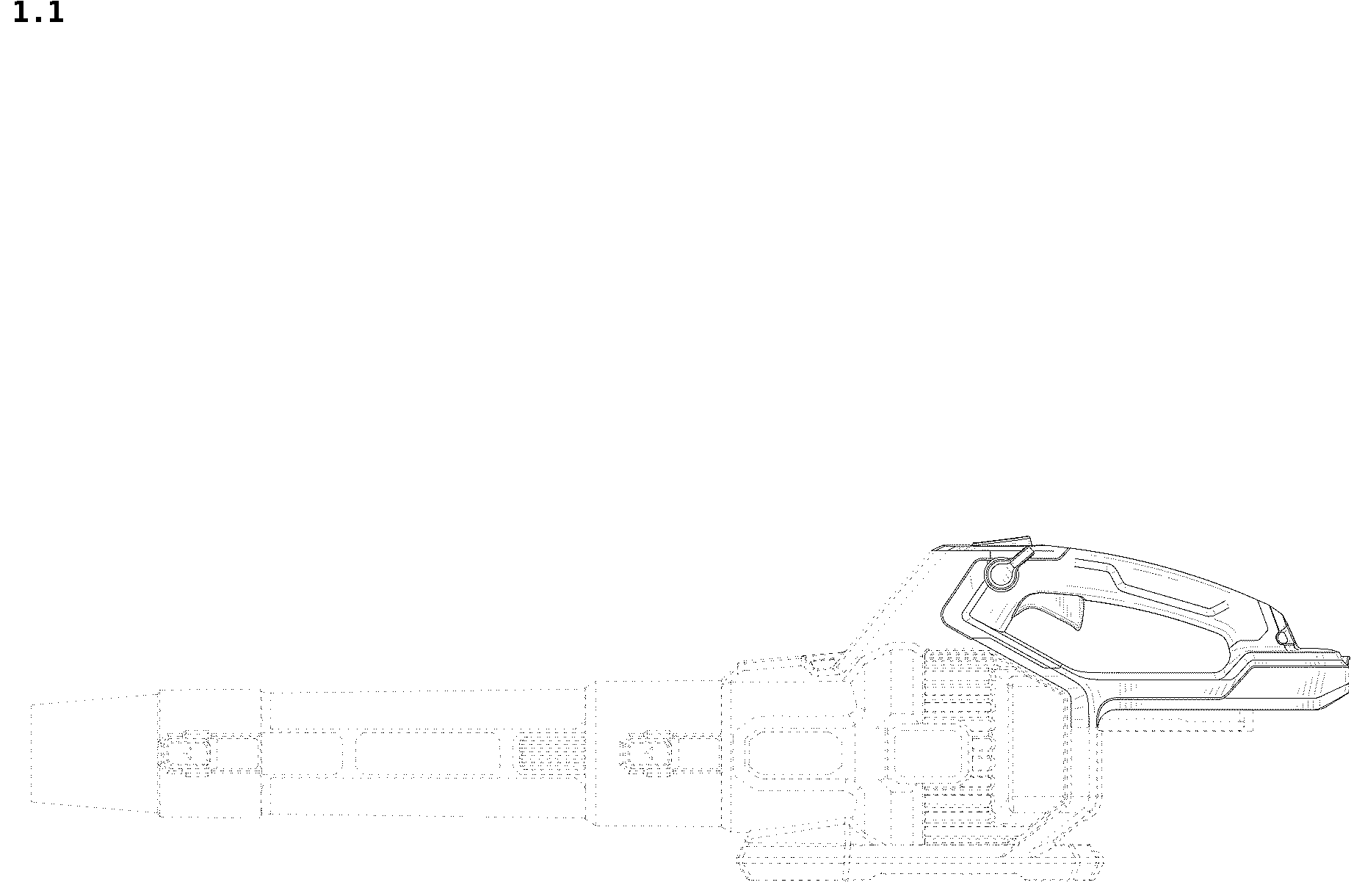 Patent USD1045290 — Leaf blower — Figure 1