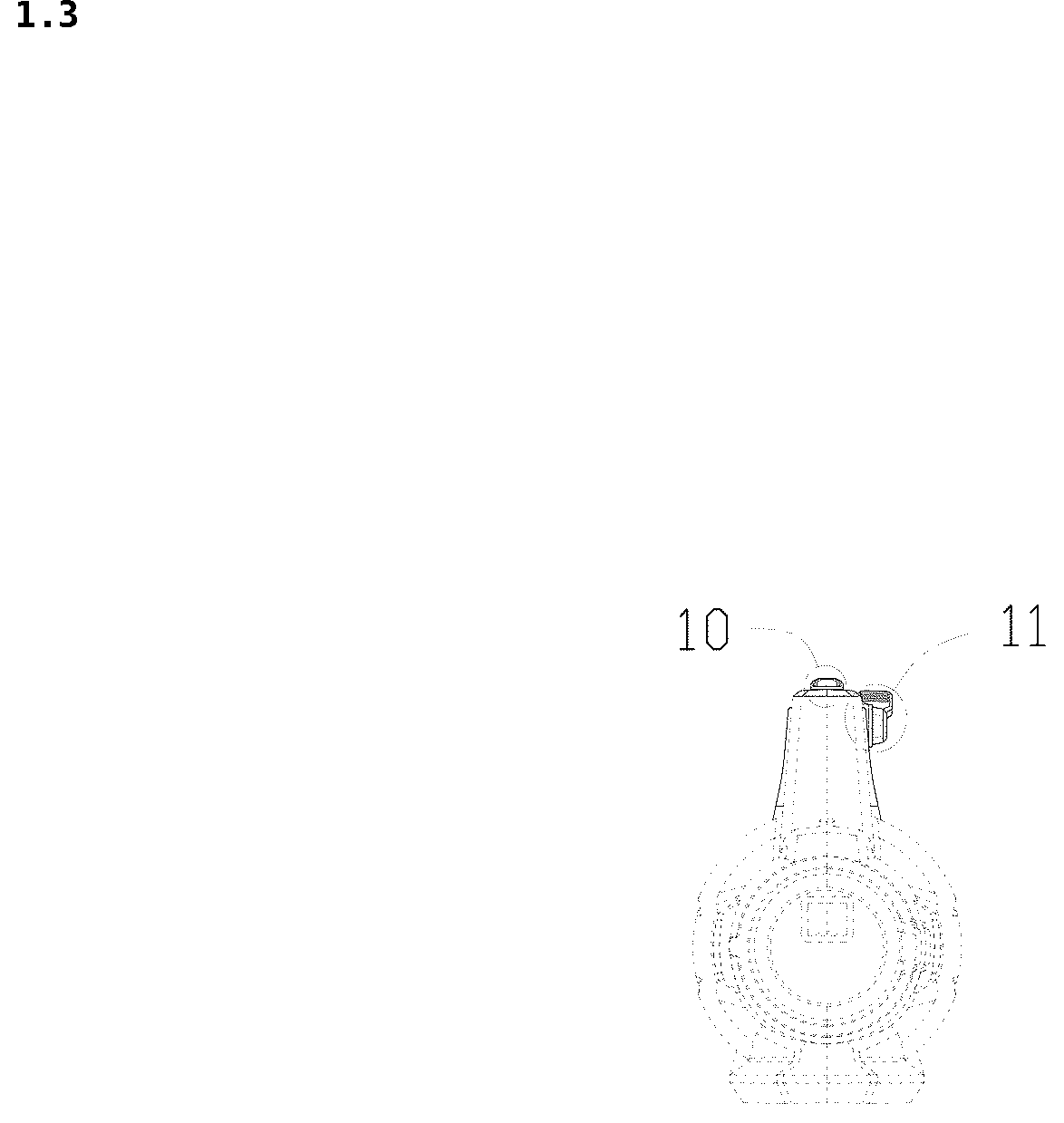 Patent USD1045290 Figure 3 – Leaf blower