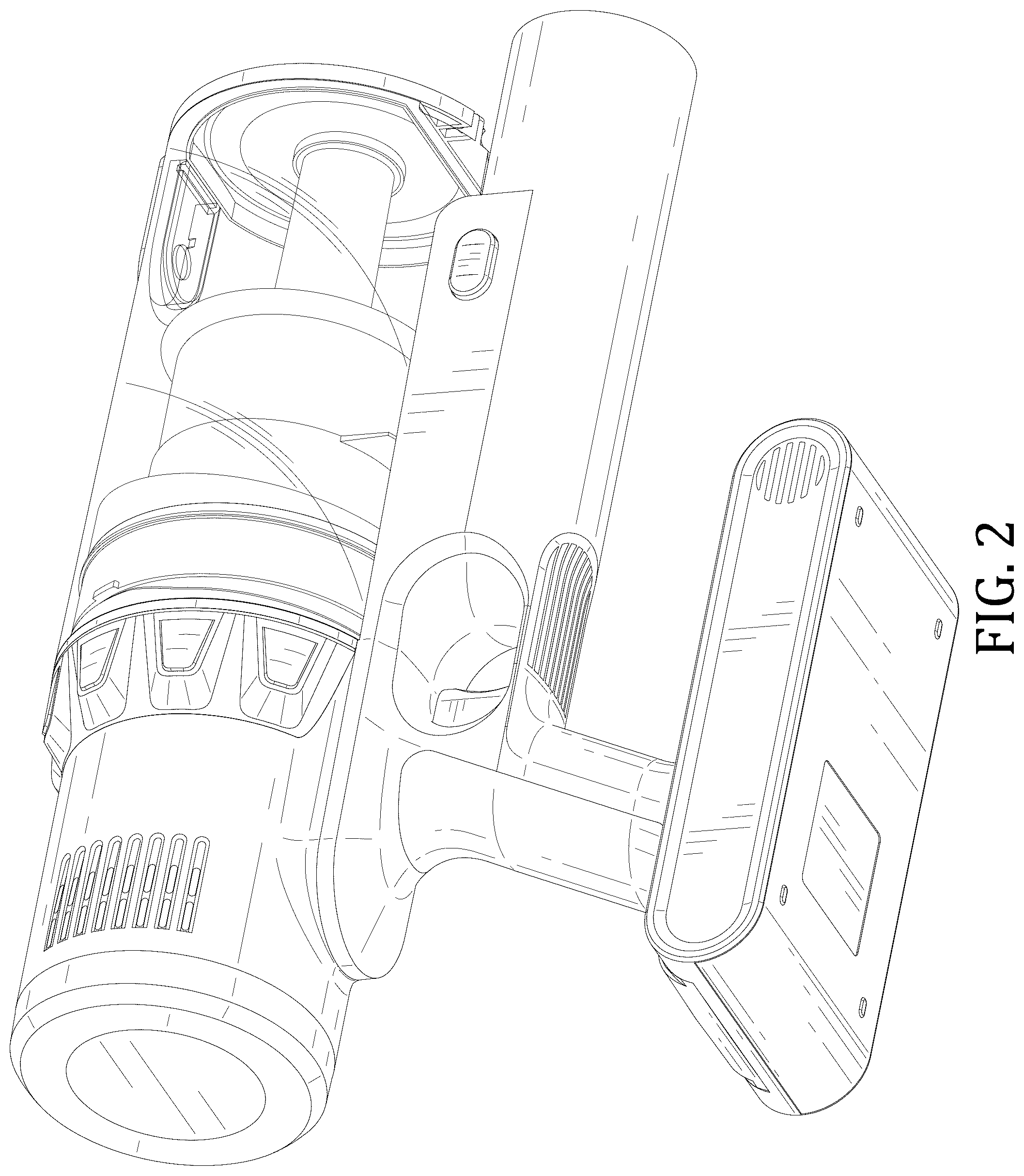 Patent USD1045291 Figure 2 – Vacuum cleaner