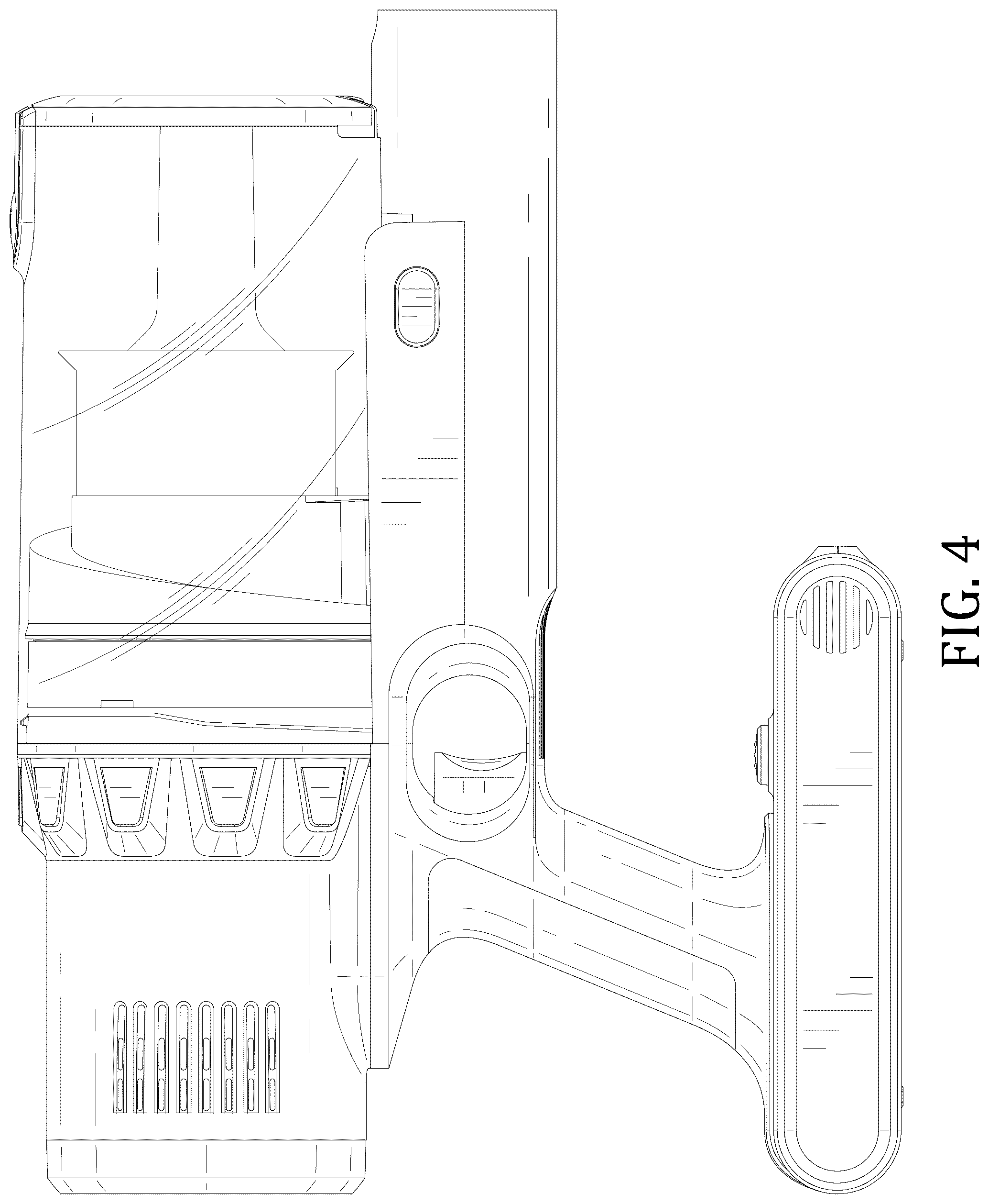 Patent USD1045291 Figure 4 – Vacuum cleaner