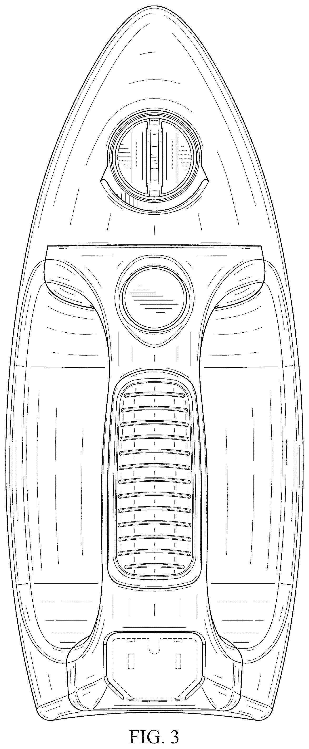 Patent USD1045292 Figure 3 – Steamer