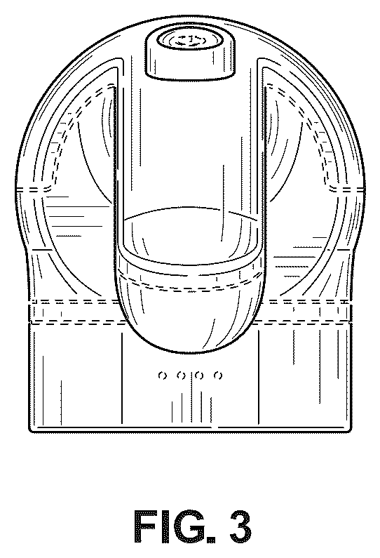 Patent USD1045293 Figure 3 – Vacuum cleaner