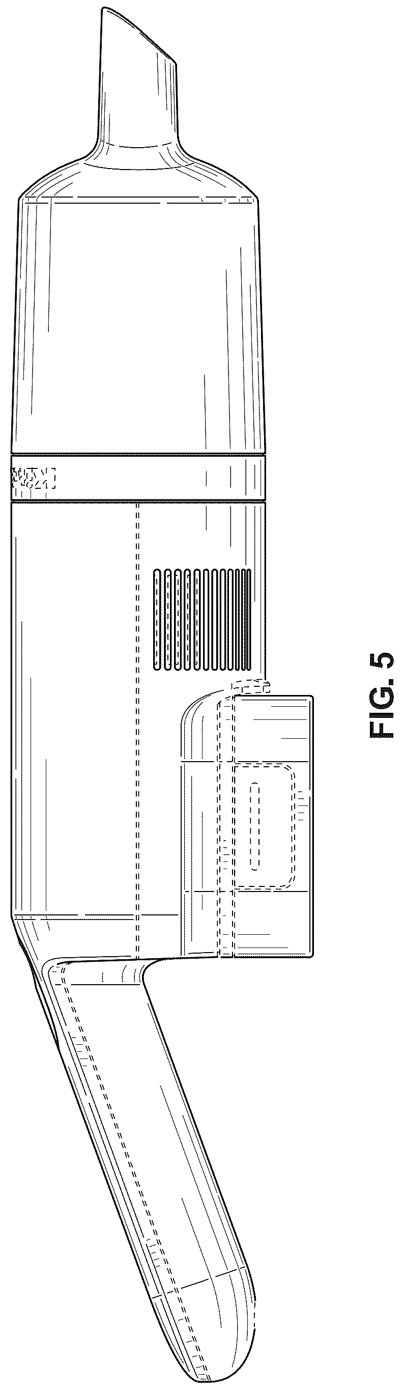 Patent USD1045293 Figure 5 – Vacuum cleaner