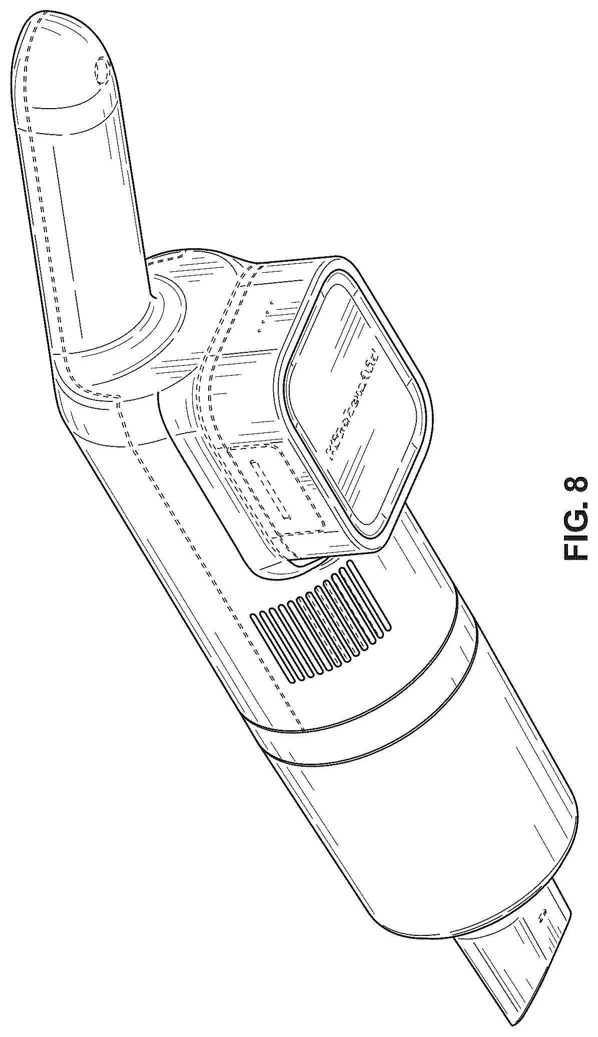 Patent USD1045293 Figure 8 – Vacuum cleaner