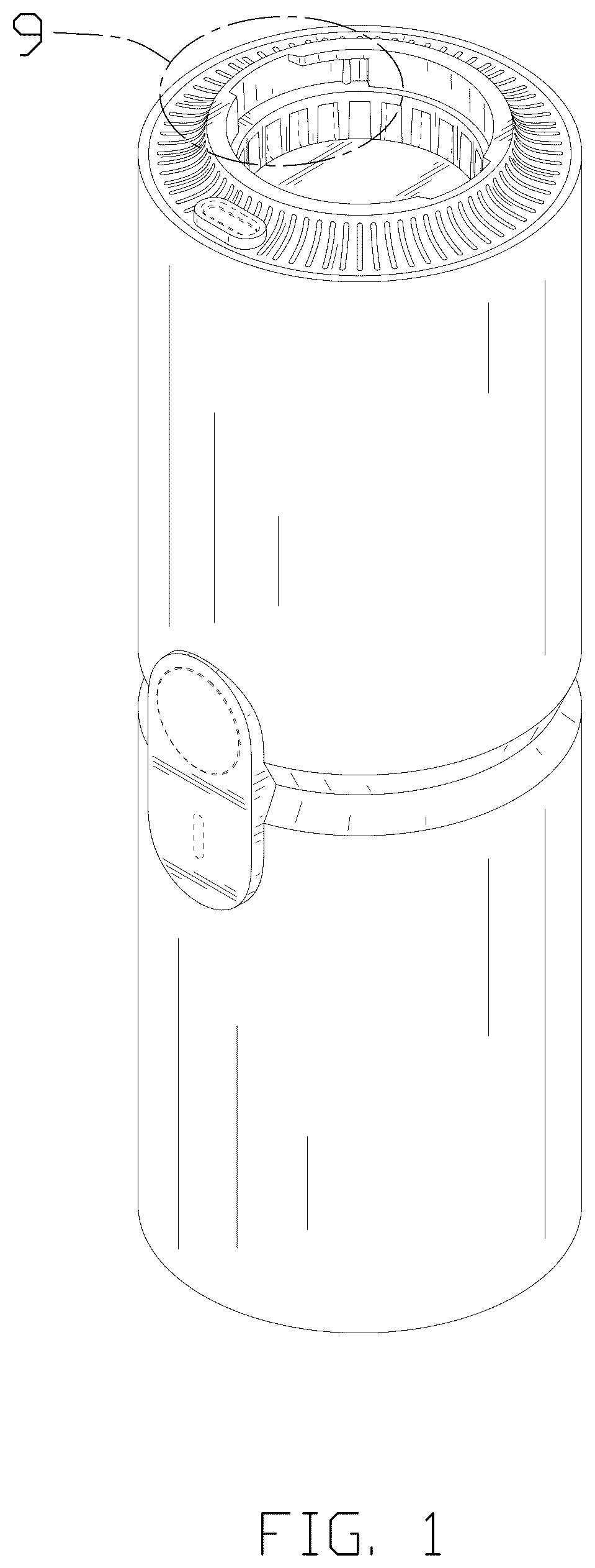 Patent USD1045295 Figure 1 – Vacuum cleaner