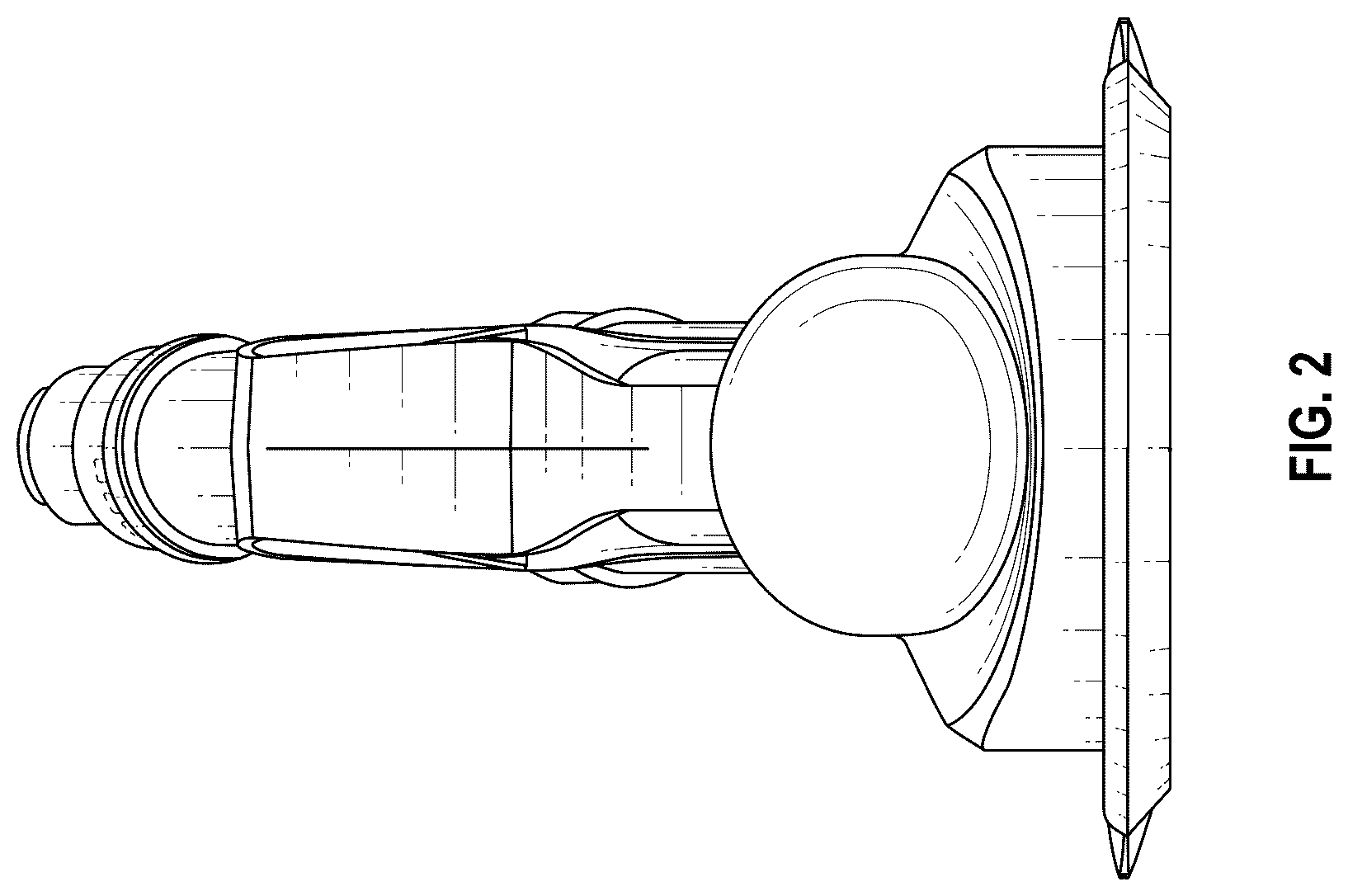 Patent USD1045296 Figure 2 – Pool cleaner