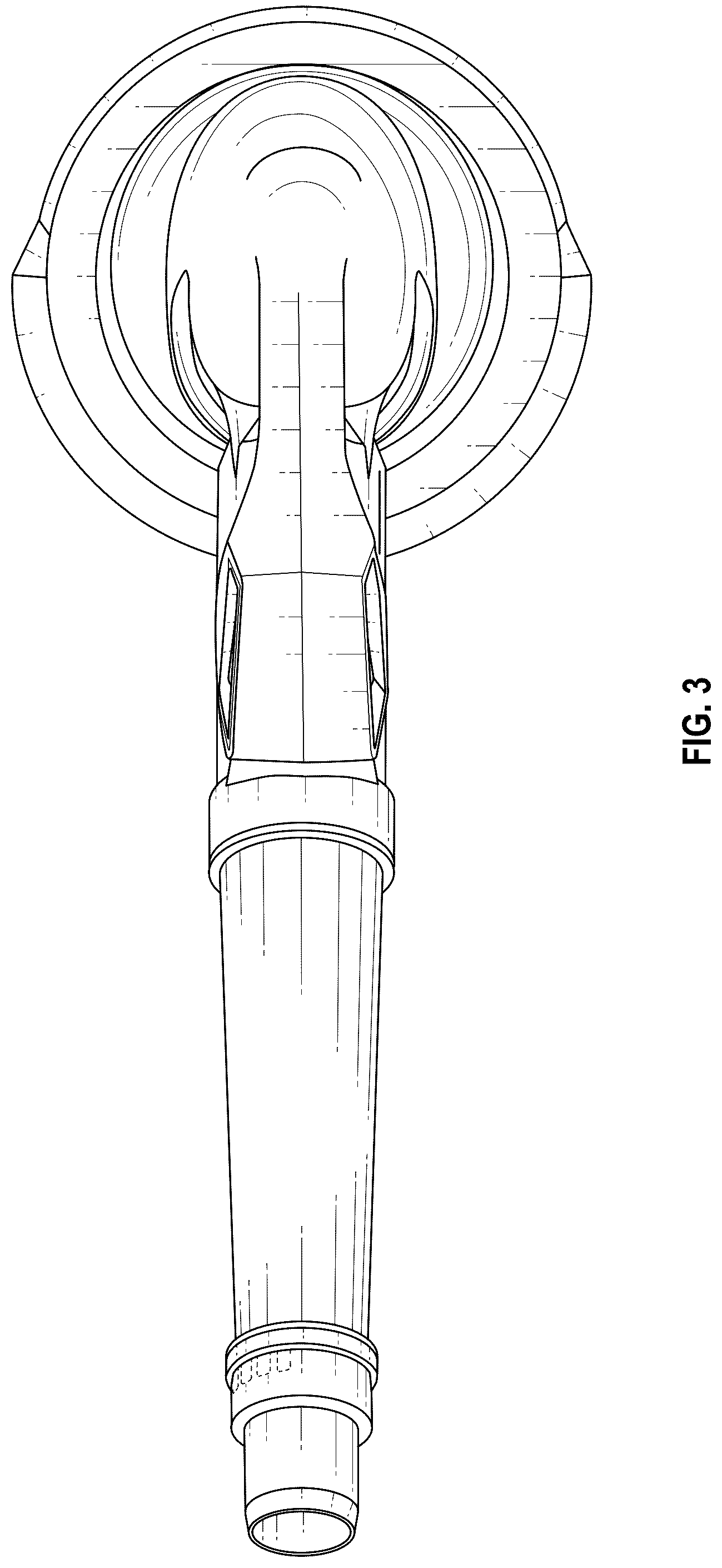 Patent USD1045296 Figure 3 – Pool cleaner