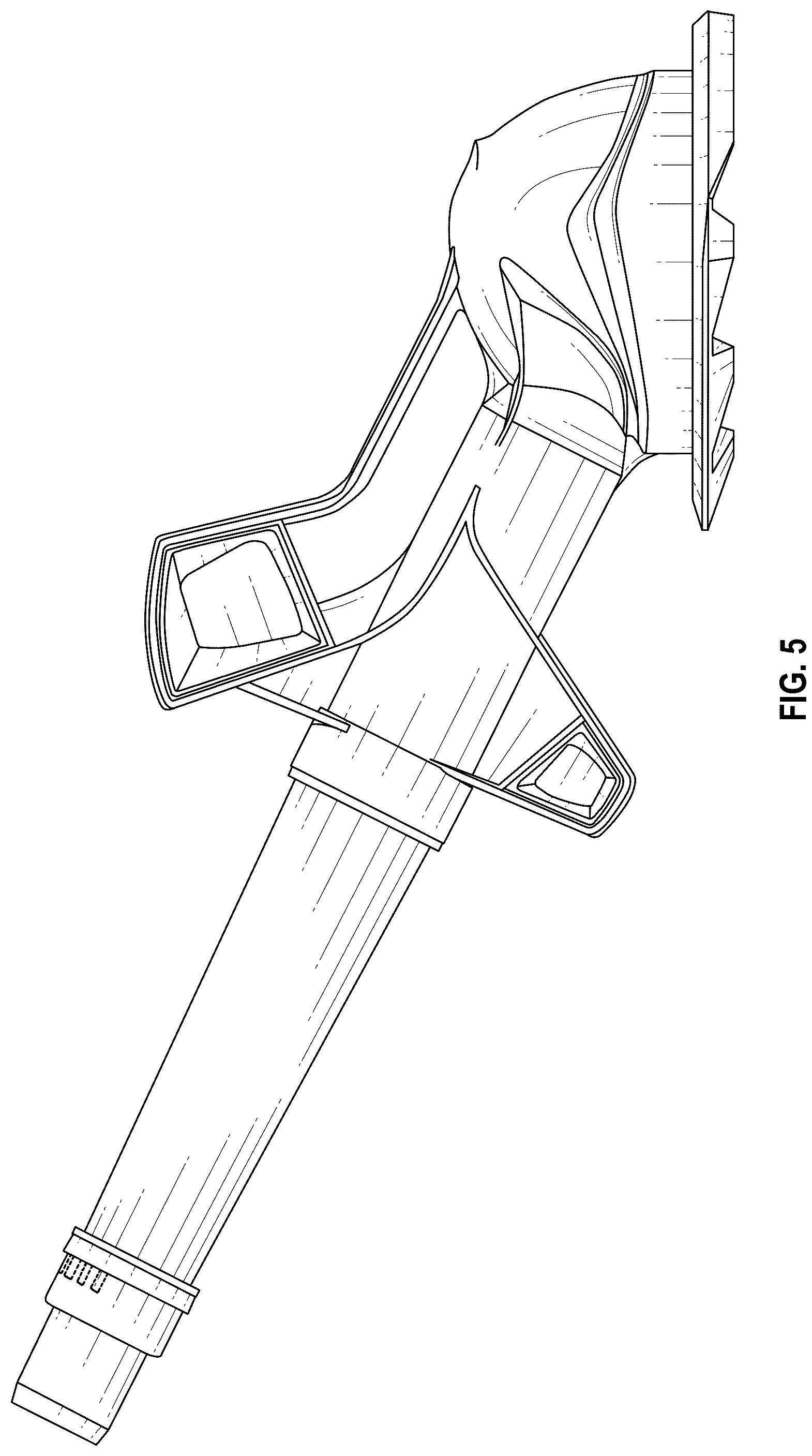Patent USD1045296 Figure 5 – Pool cleaner