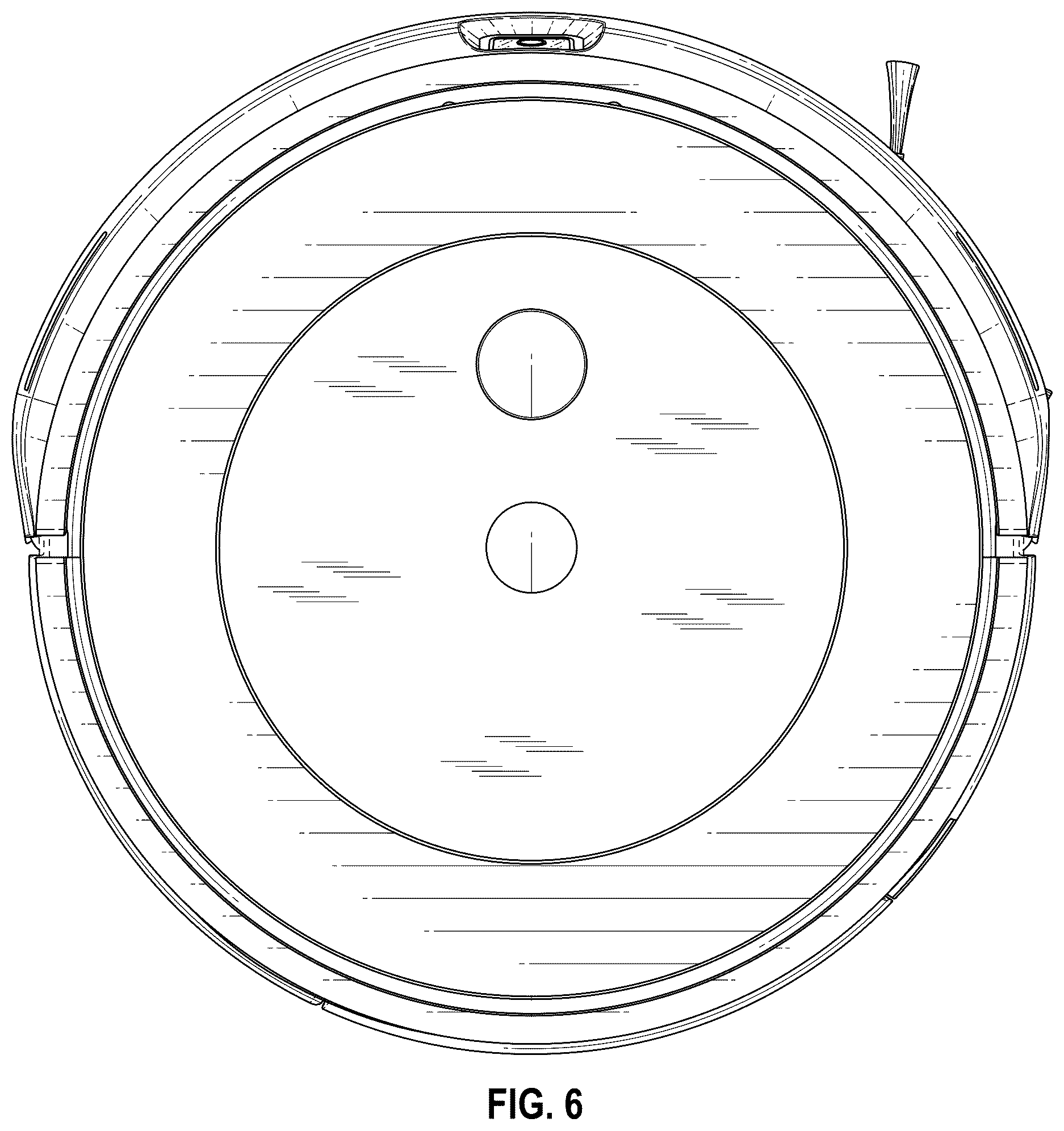 Patent USD1045297 Figure 4 – Mobile cleaning robot