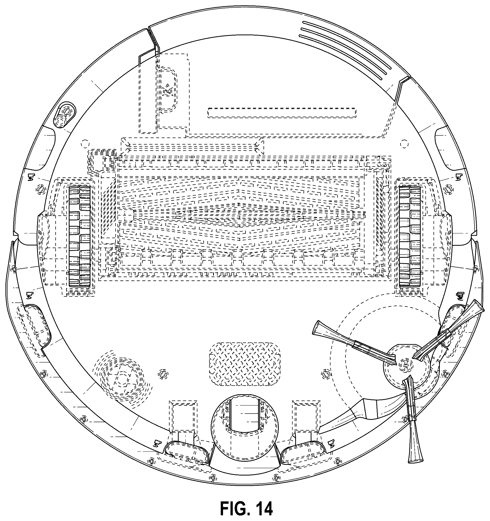 Patent USD1045297 Figure 10 – Mobile cleaning robot