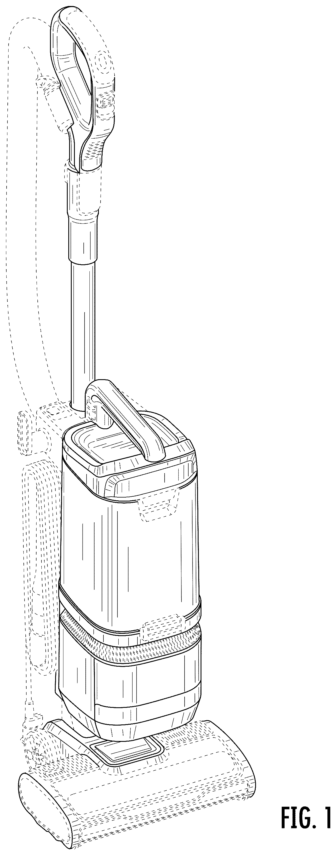 Patent USD1045298 Figure 1 – Vacuum cleaner