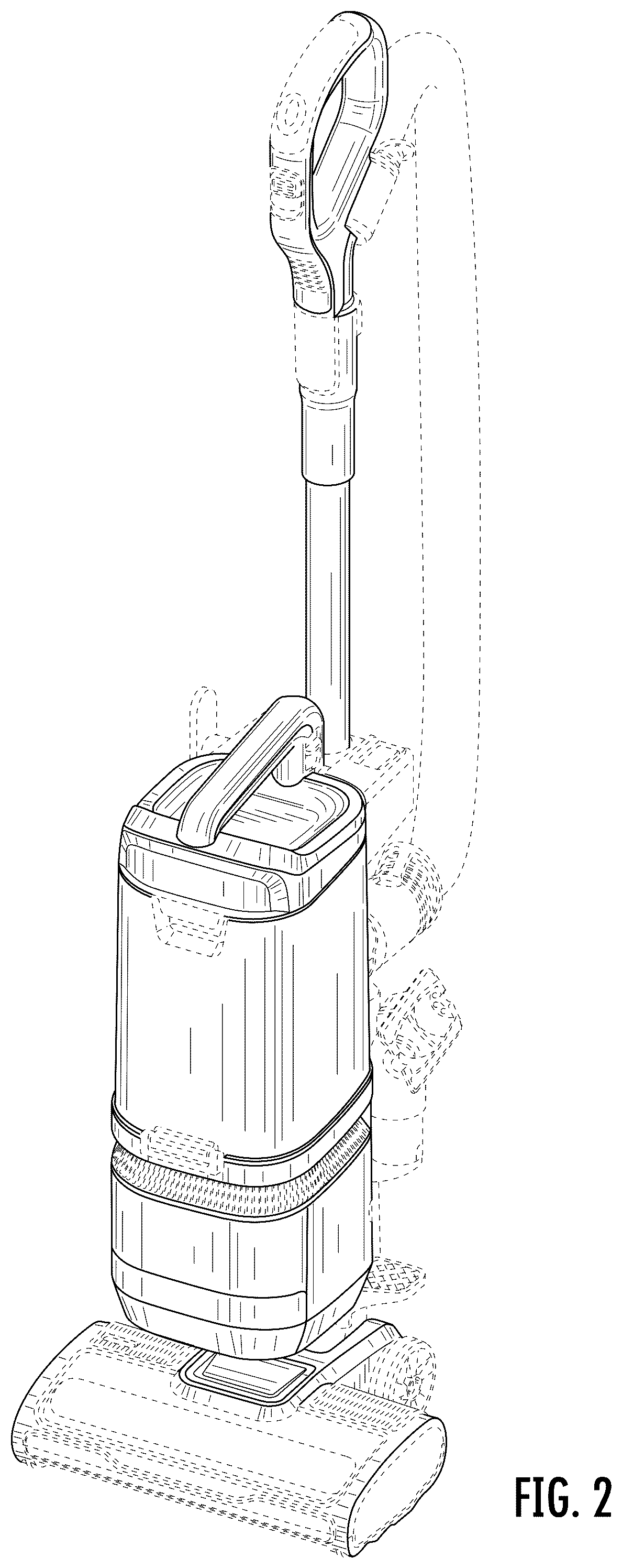 Patent USD1045298 Figure 2 – Vacuum cleaner