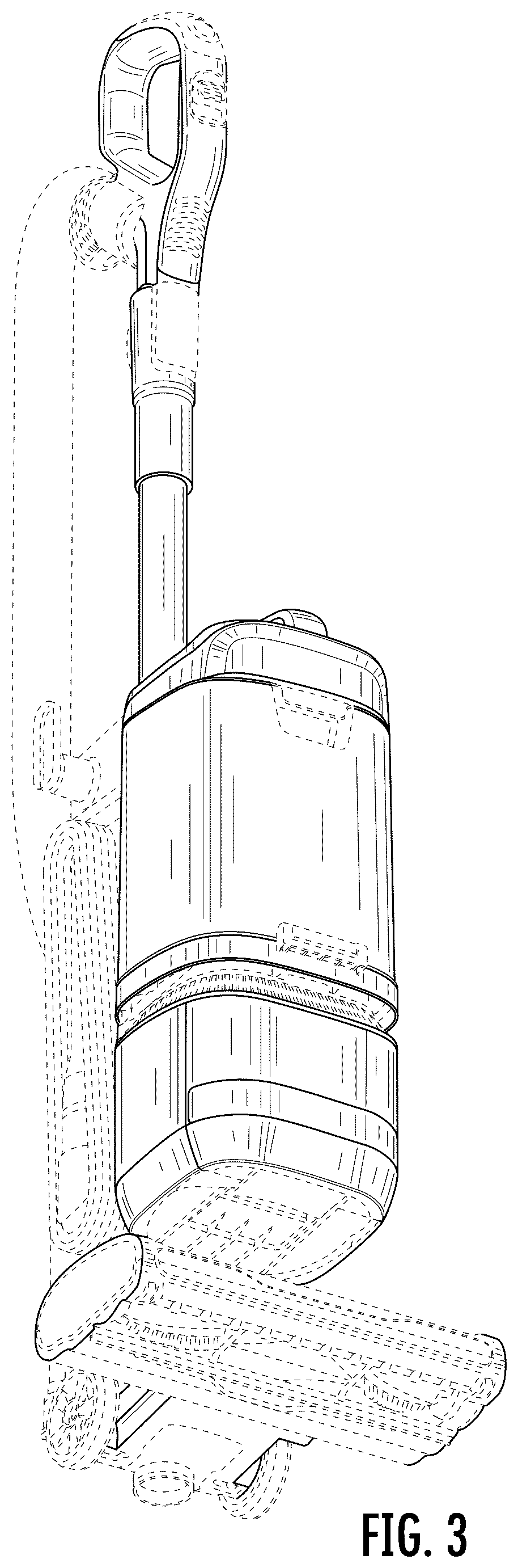 Patent USD1045298 Figure 3 – Vacuum cleaner