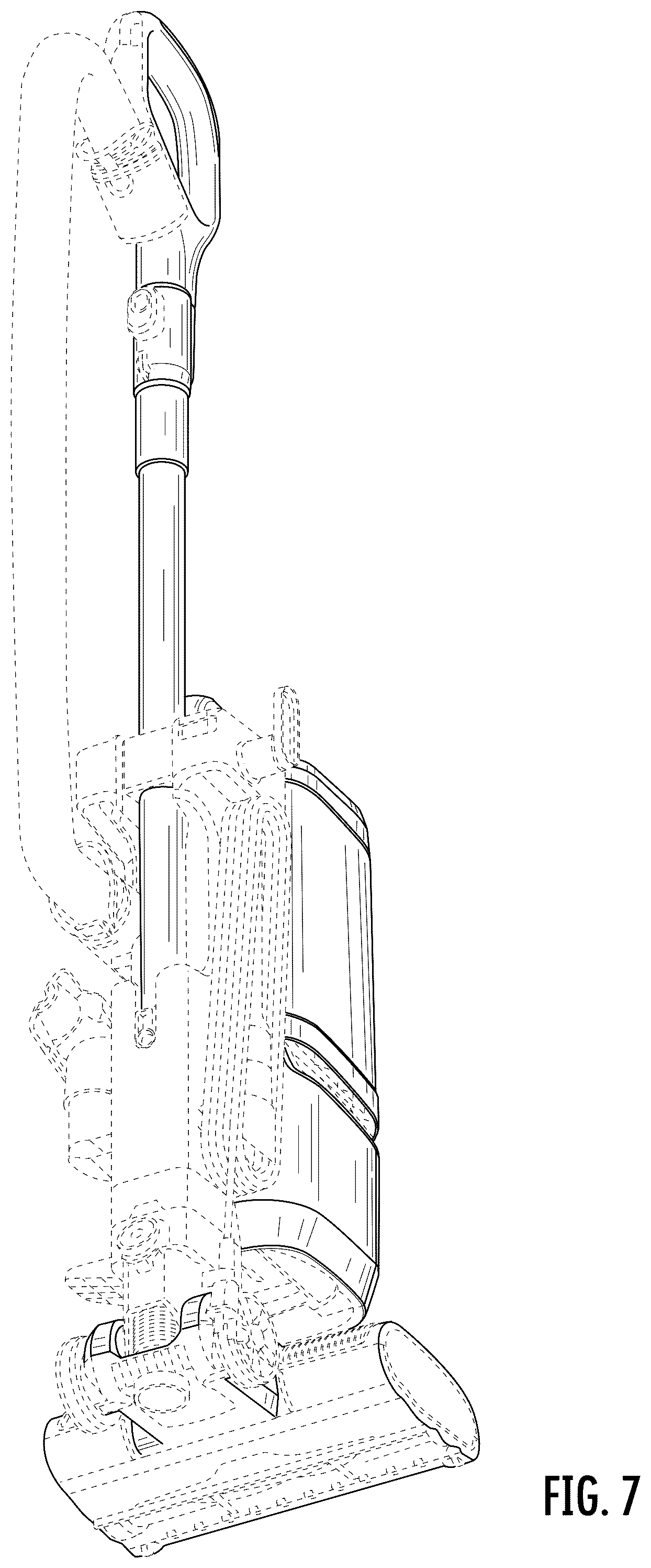 Patent USD1045298 Figure 7 – Vacuum cleaner