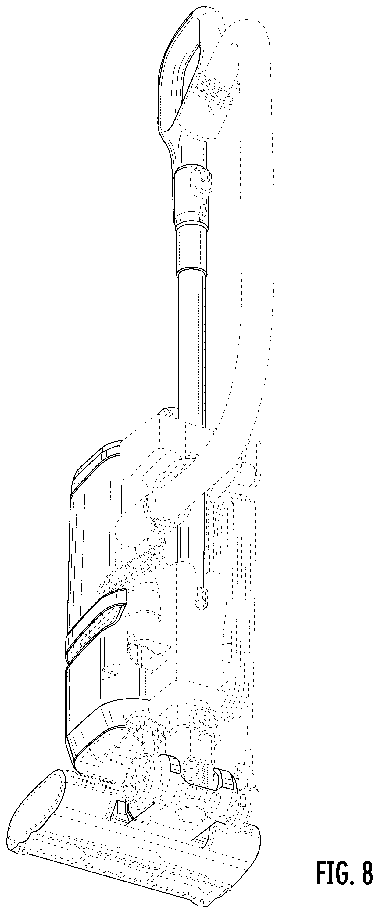 Patent USD1045298 Figure 8 – Vacuum cleaner