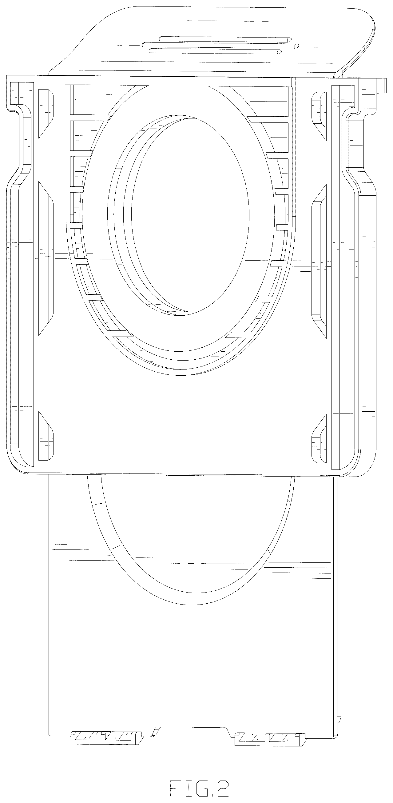 Patent USD1045299 Figure 2 – Dust bag