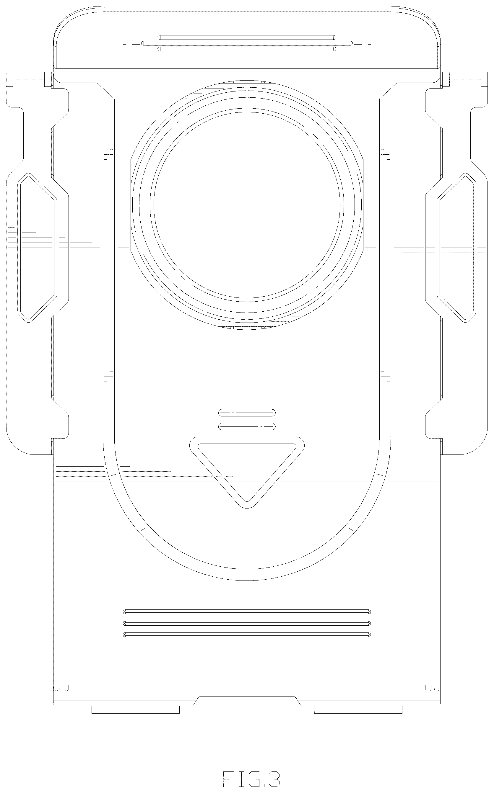 Patent USD1045299 Figure 3 – Dust bag