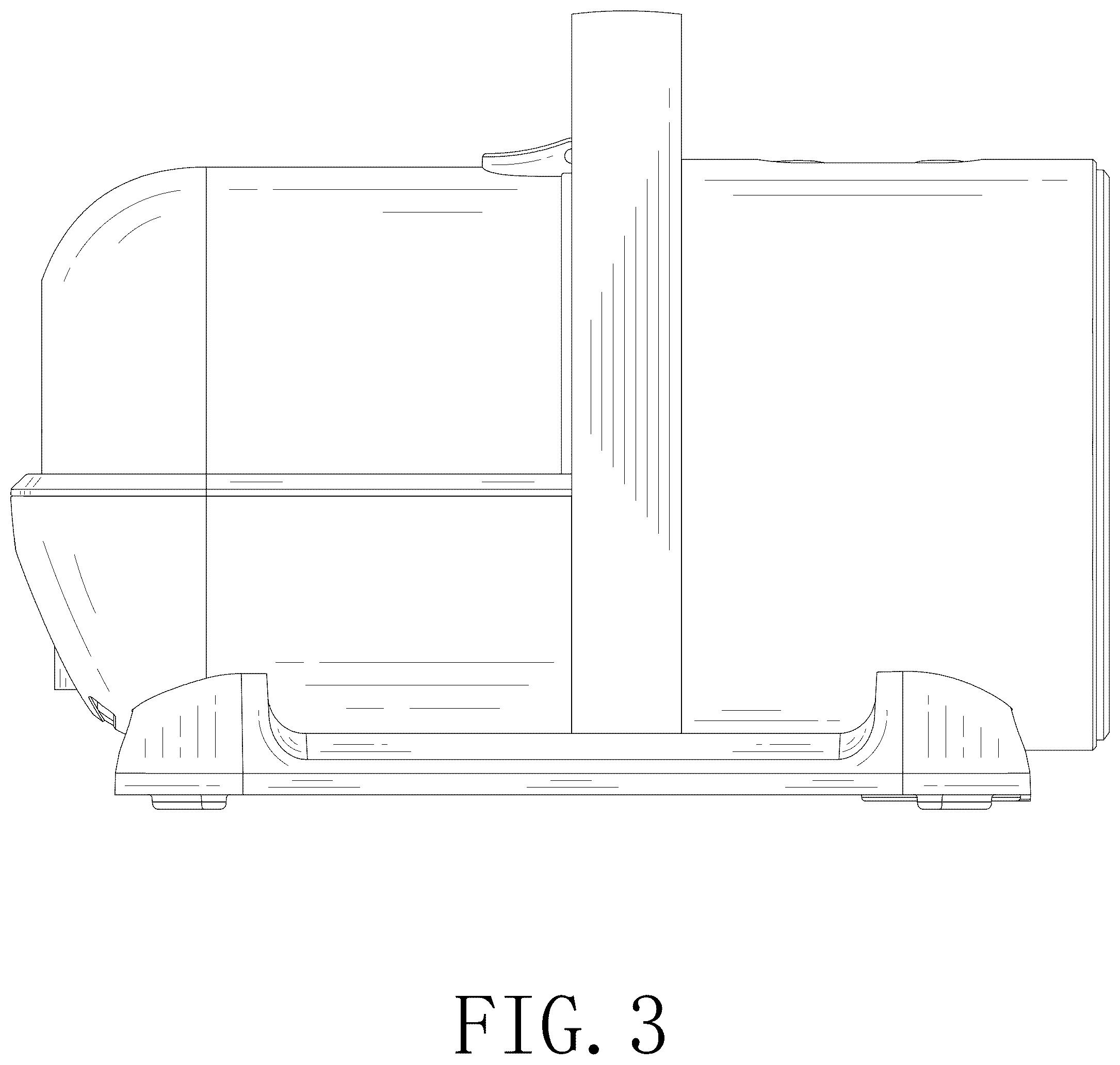 Patent USD1045300 Figure 3 – Vacuum cleaner host