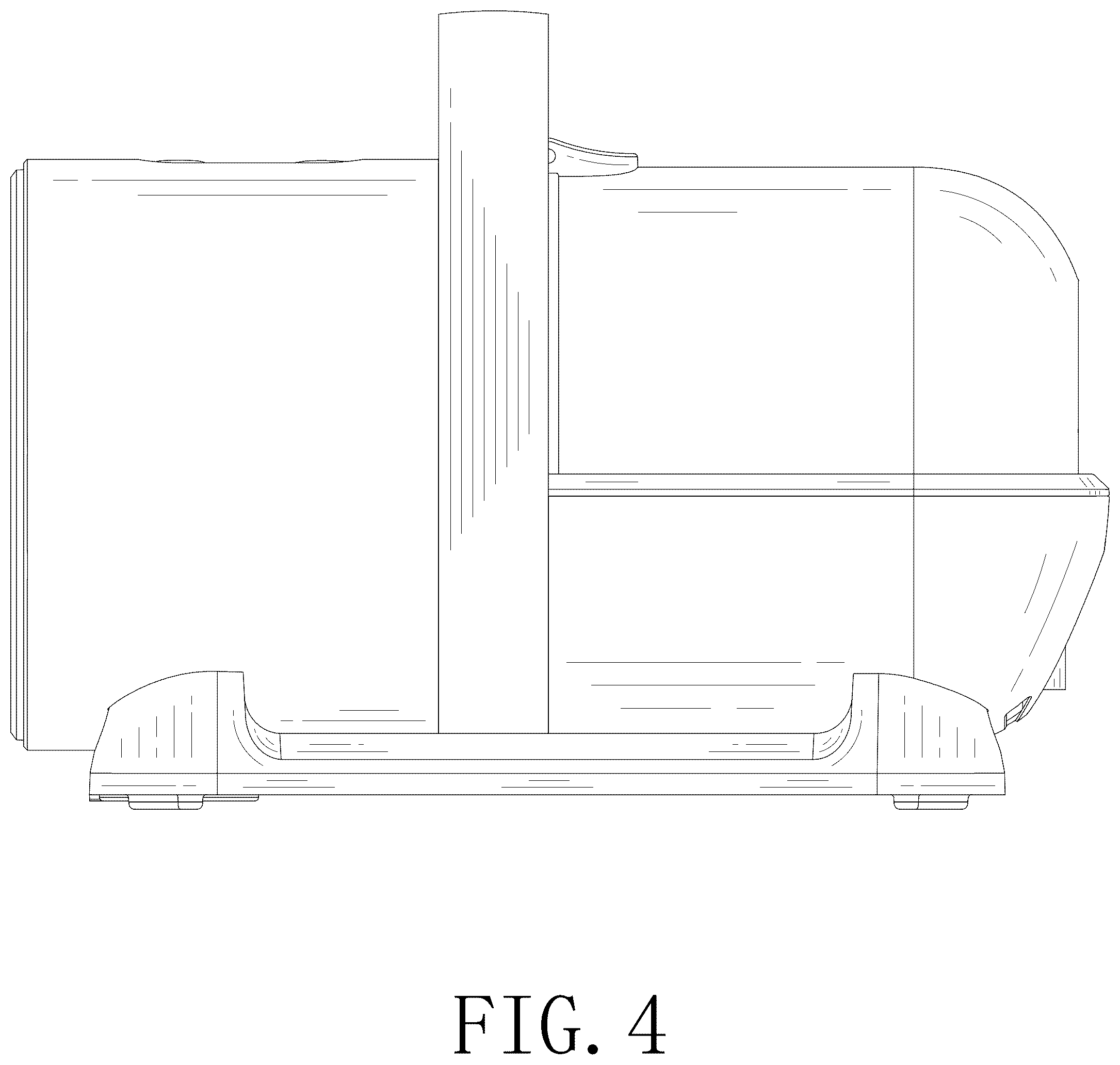 Patent USD1045300 Figure 4 – Vacuum cleaner host