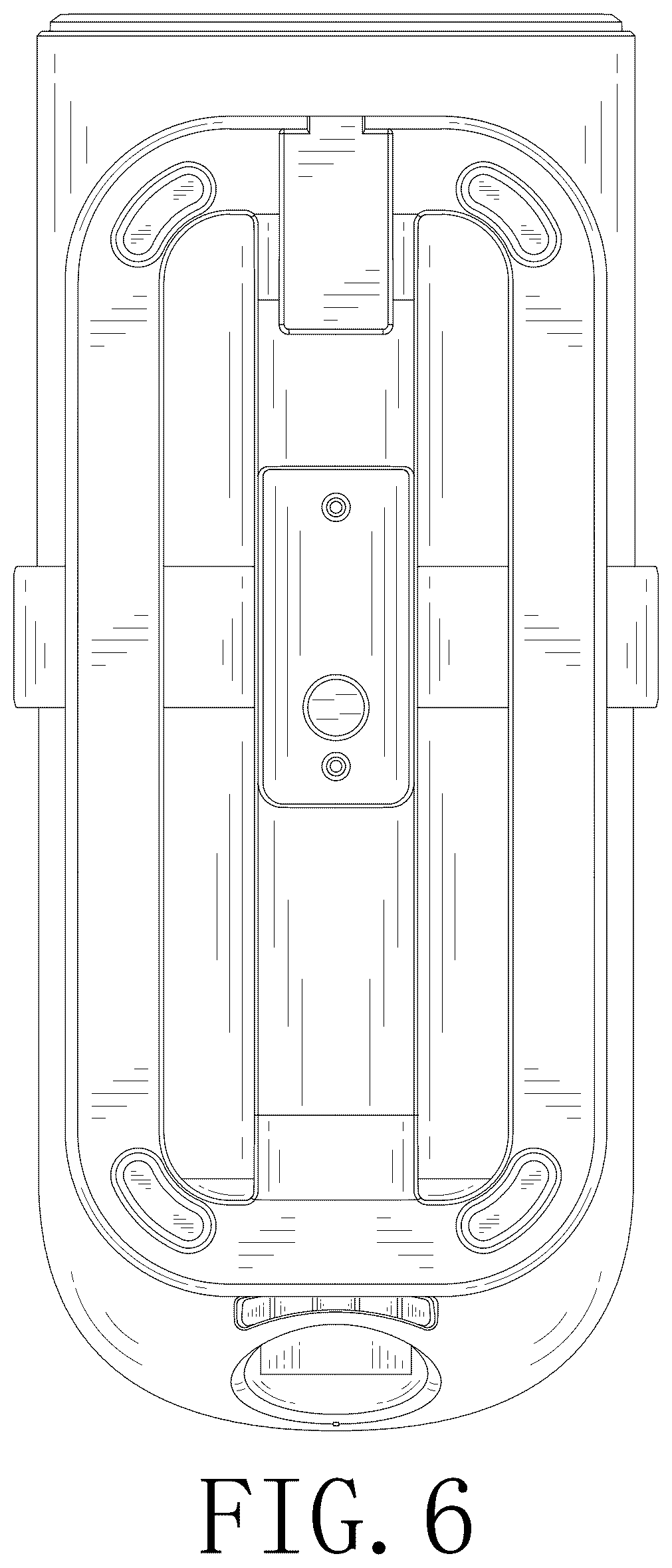 Patent USD1045300 Figure 6 – Vacuum cleaner host