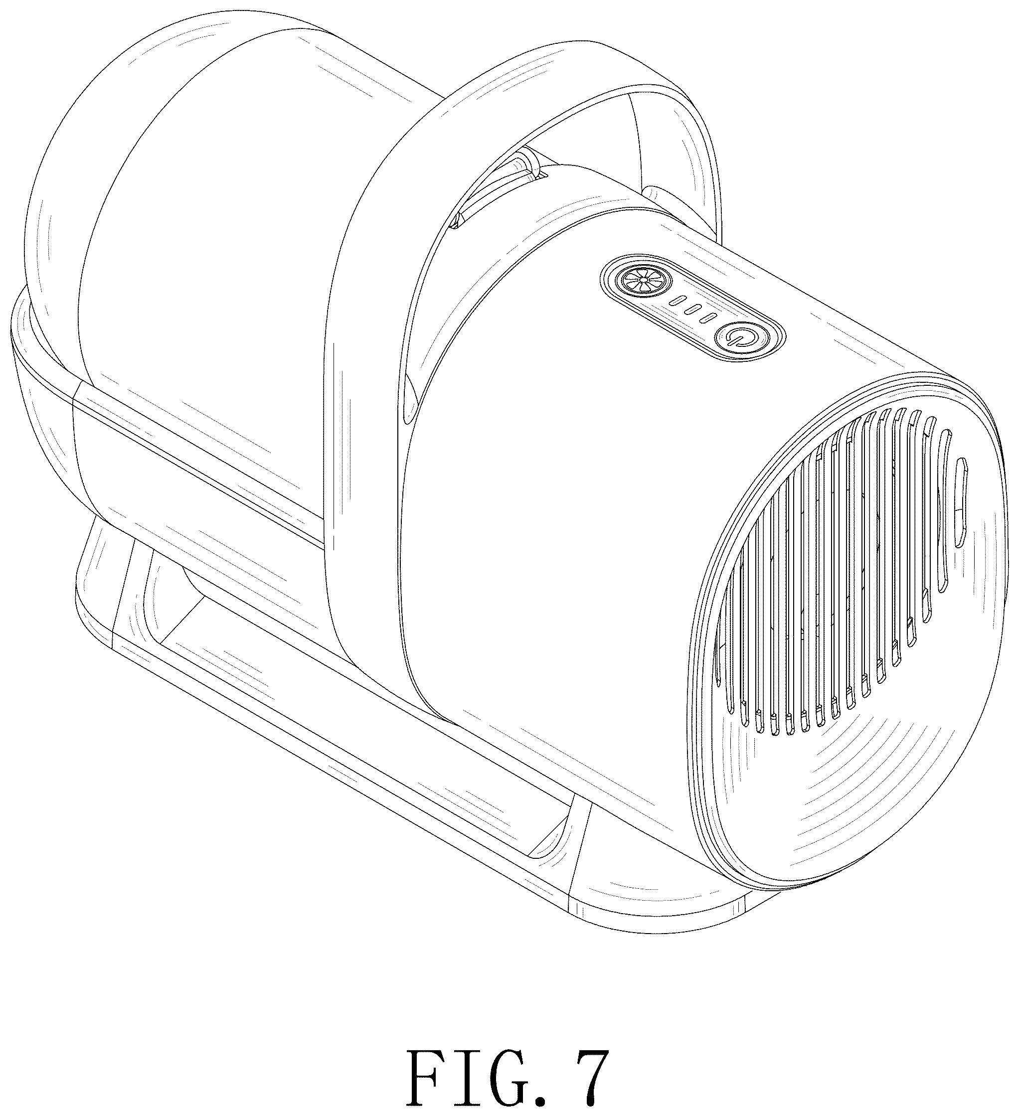 Patent USD1045300 Figure 7 – Vacuum cleaner host