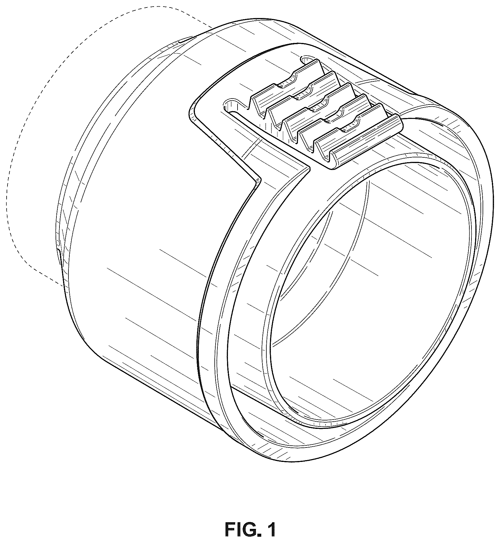 Patent USD1045301 — Vacuum conduit connector — Figure 1