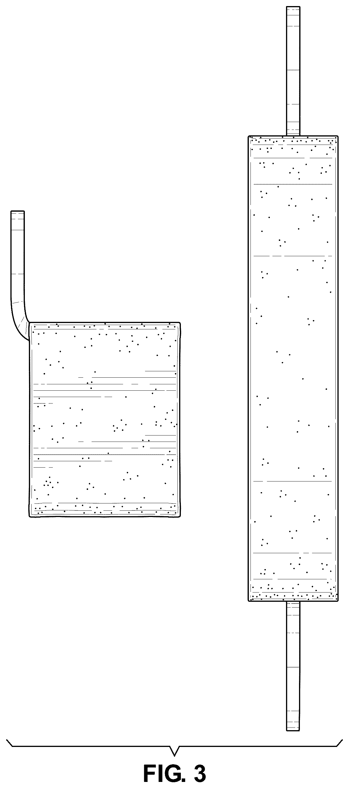 Patent USD1045303 Figure 3 – Body scrubber set