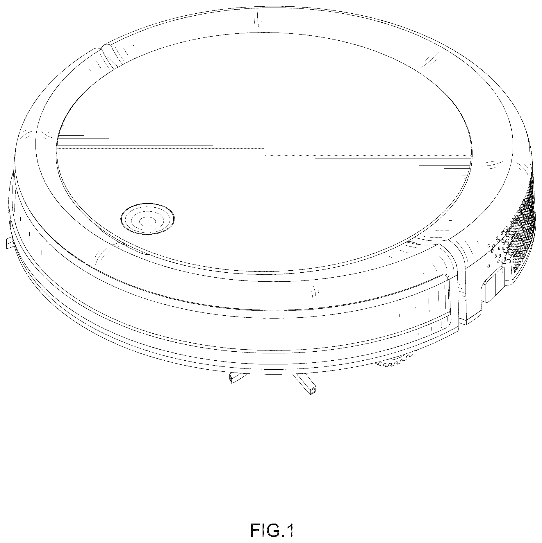 Patent USD1045304 Figure 1 – Sweeping robot
