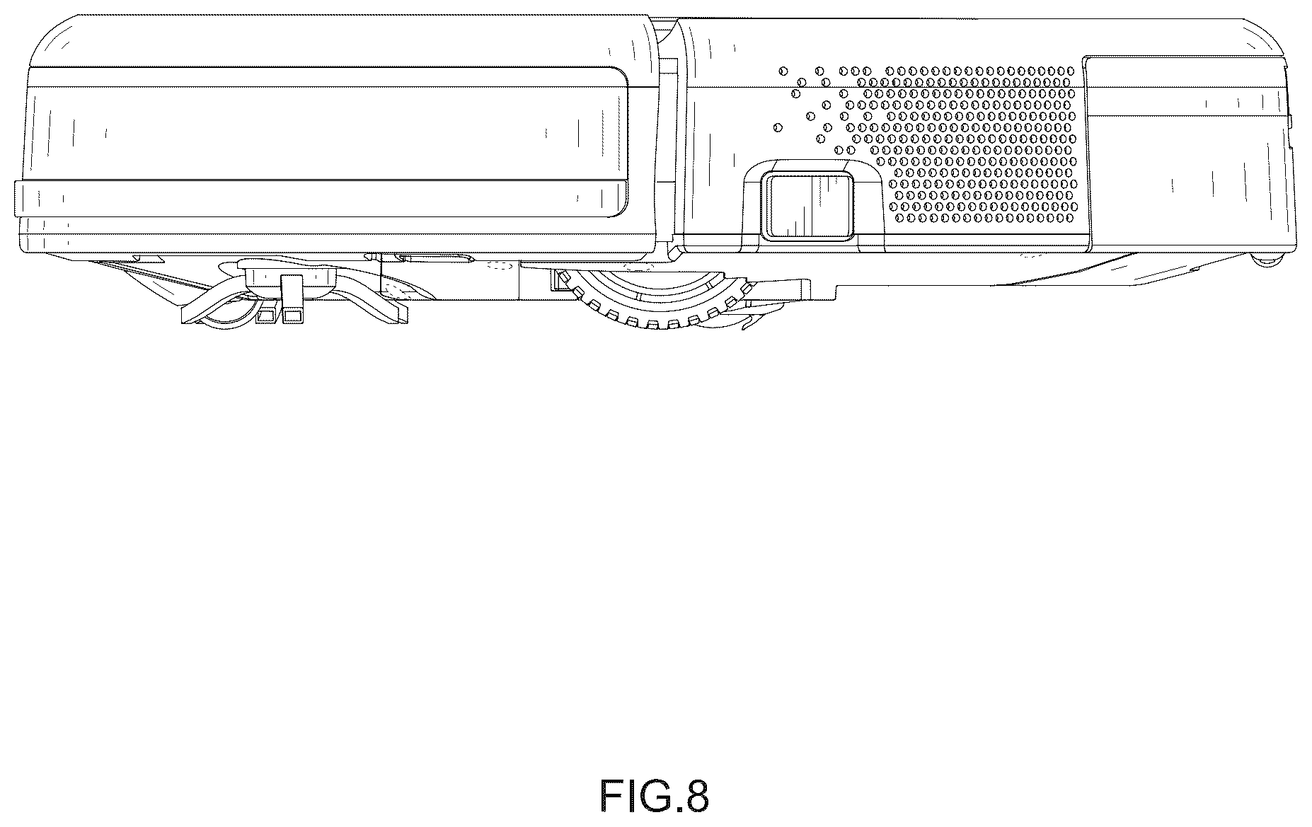 Patent USD1045304 Figure 8 – Sweeping robot