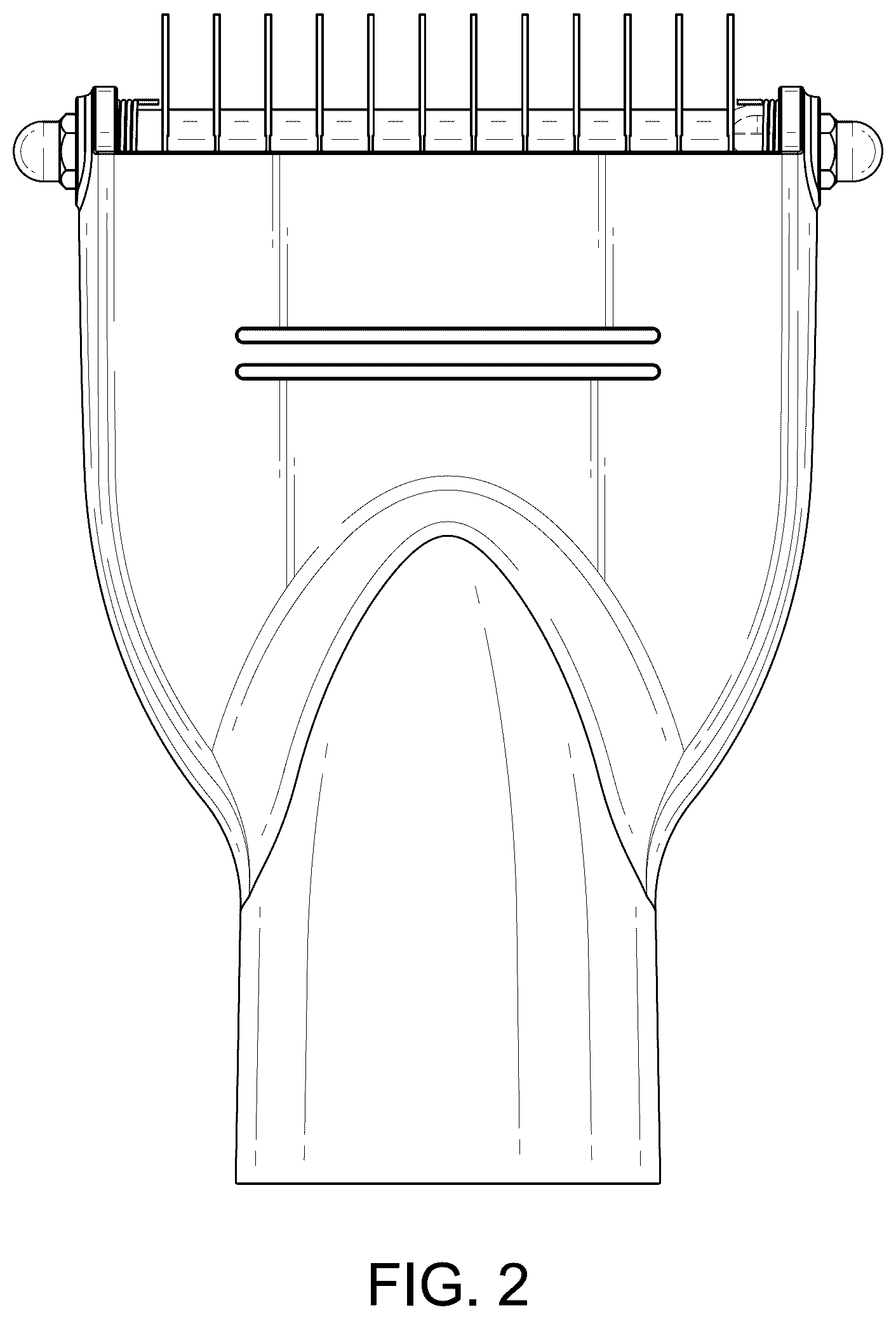 Patent USD1045305 Figure 2 – Cleaning device attachment