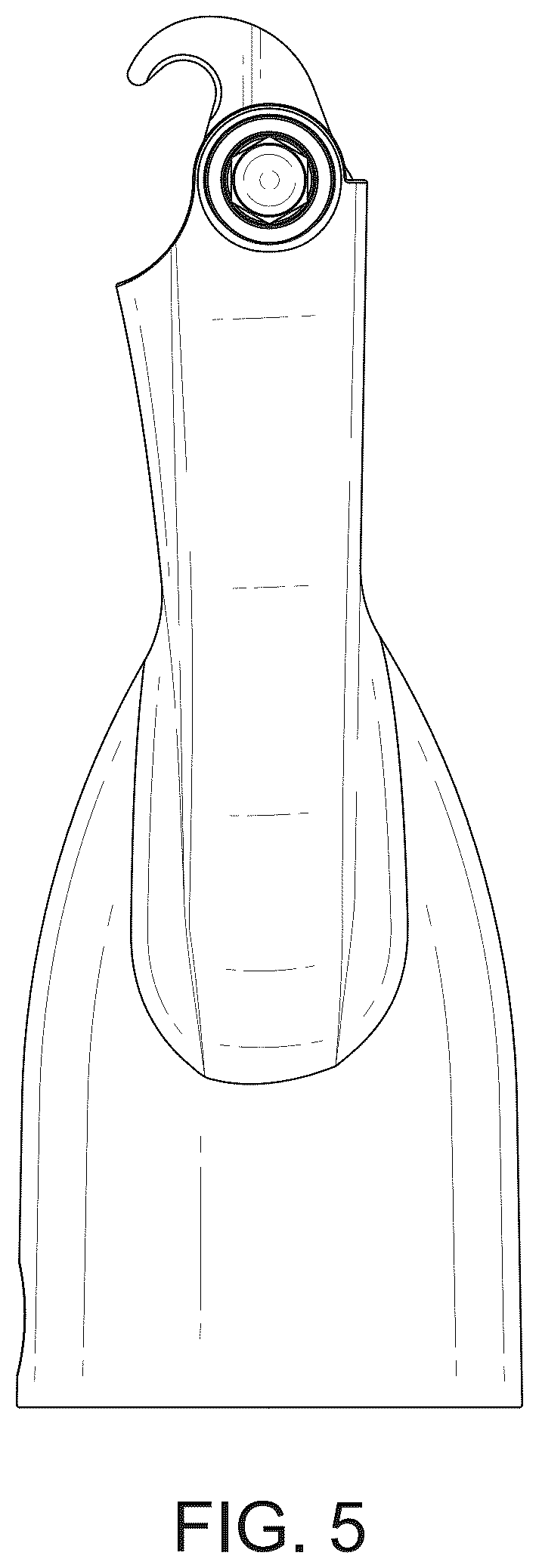 Patent USD1045305 Figure 5 – Cleaning device attachment