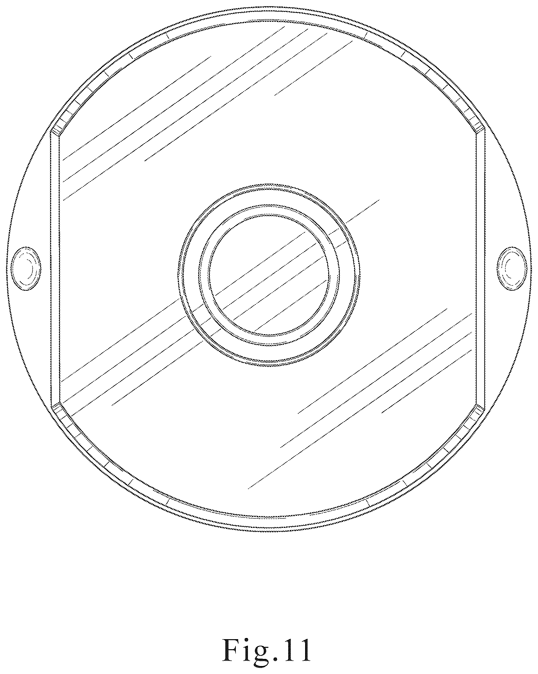 Patent USD1045307 Figure 11 – Combined wash basin, cup and lid