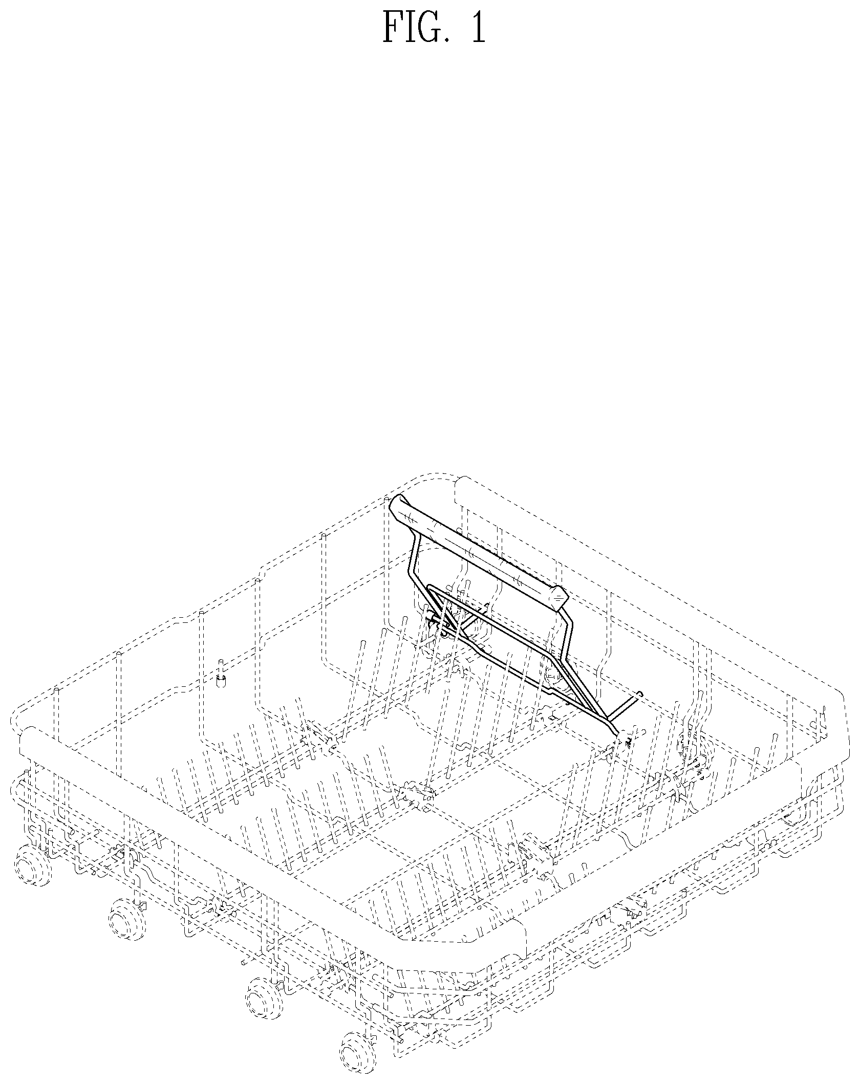 Patent USD1045308 — Dishwasher rack accessory — Figure 1