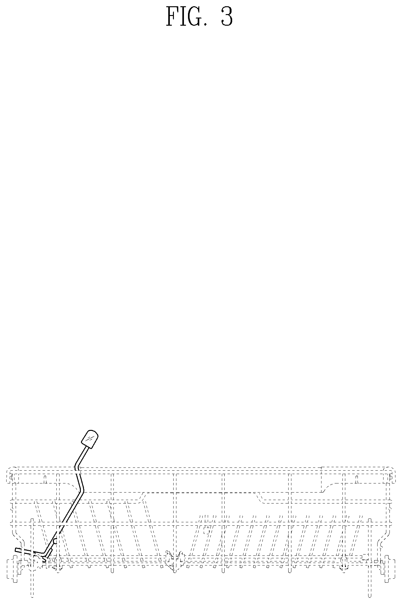 Patent USD1045308 Figure 3 – Dishwasher rack accessory