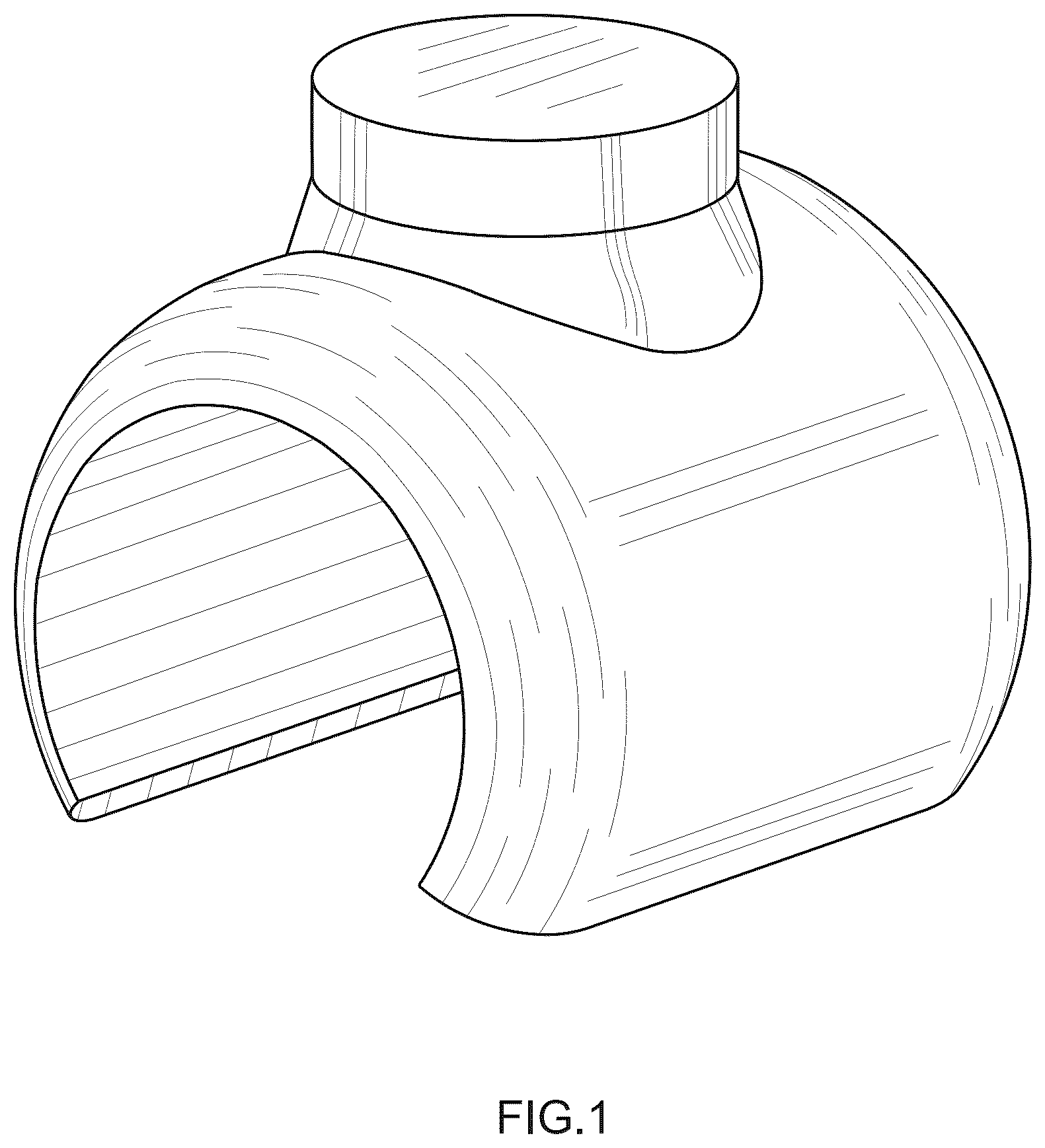 Patent USD1045309 Figure 1 – Clip for cabinet door drying rack