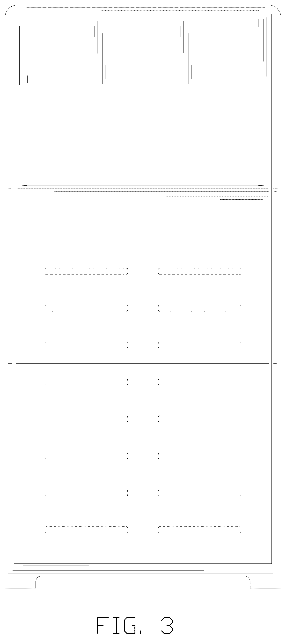 Patent USD1045312 Figure 3 – Street litter bin