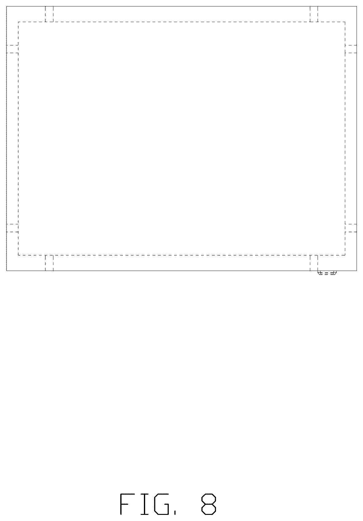 Patent USD1045312 Figure 8 – Street litter bin