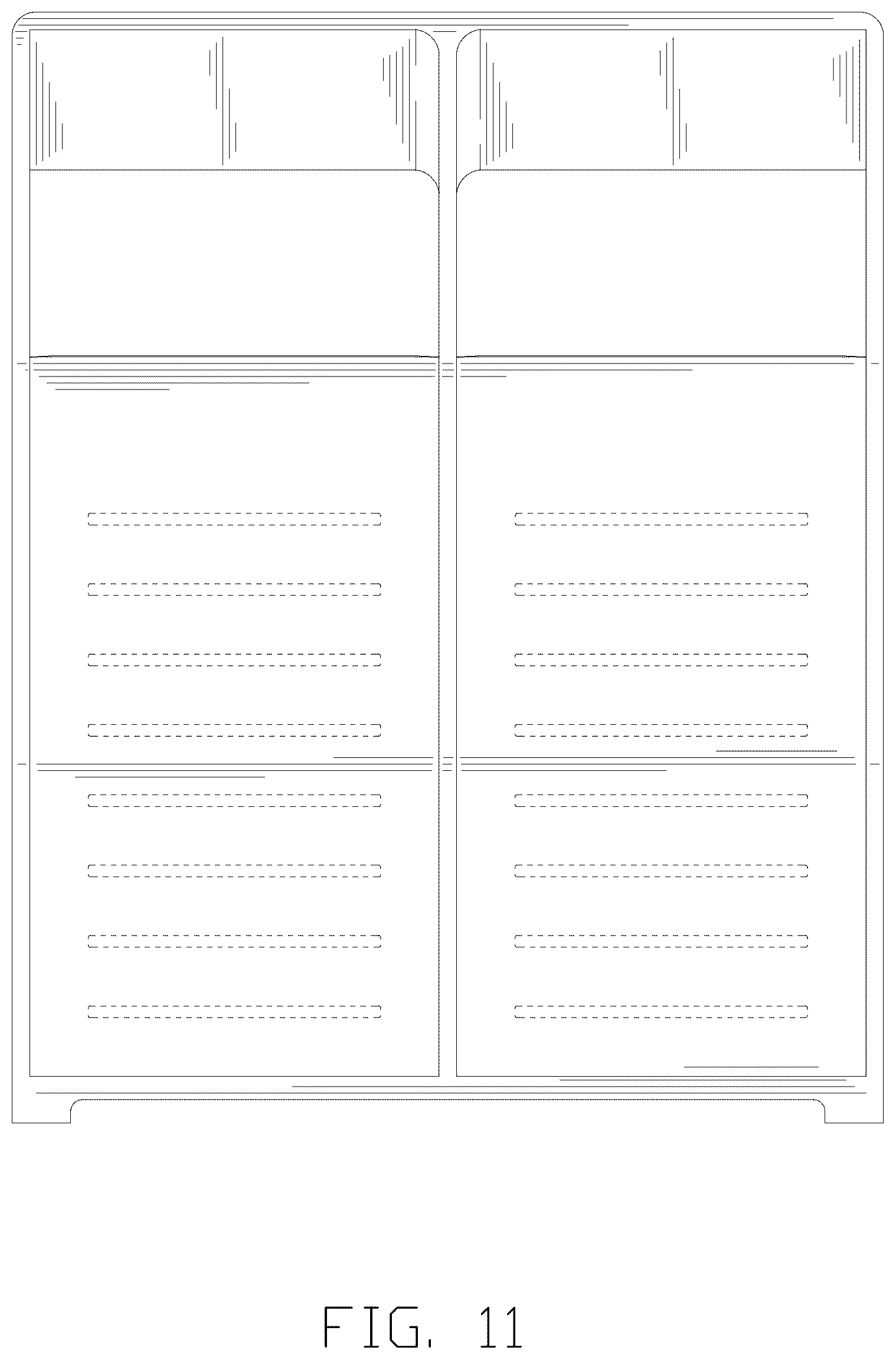 Patent USD1045312 Figure 11 – Street litter bin