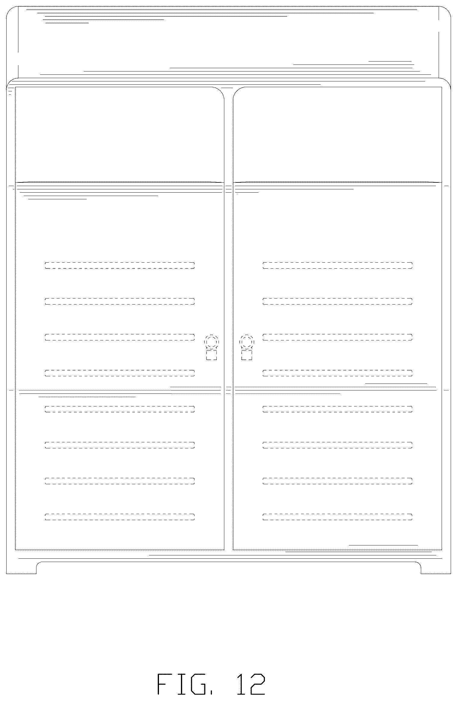 Patent USD1045312 Figure 12 – Street litter bin