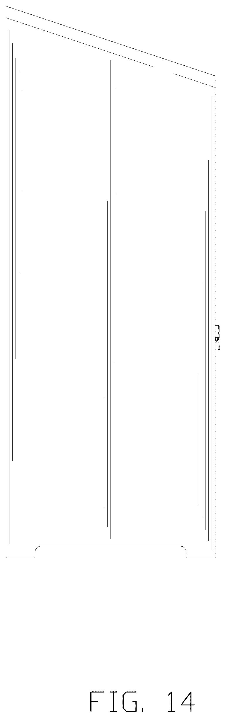 Patent USD1045312 Figure 14 – Street litter bin