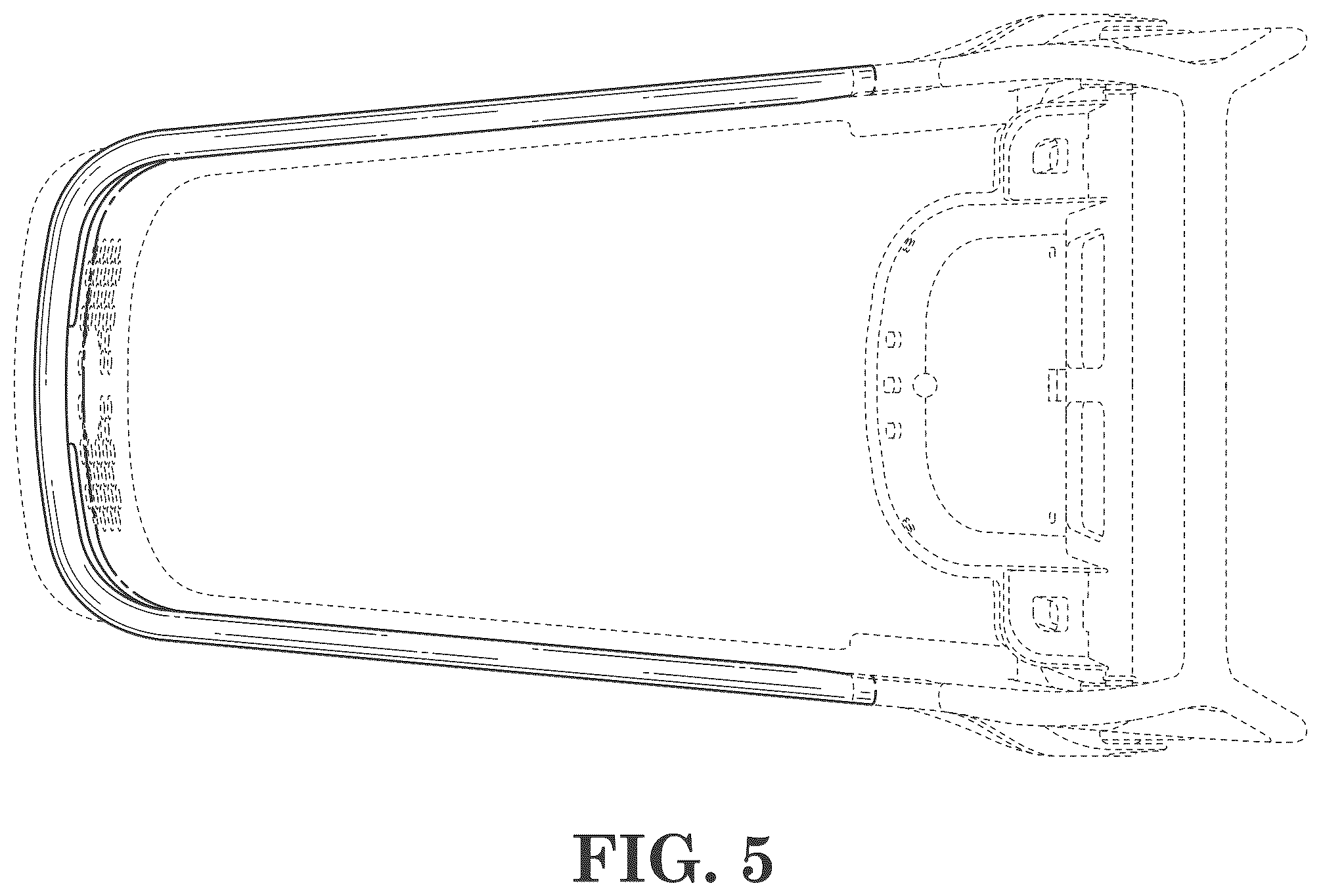 Patent USD1045316 Figure 5 – Shopping cart