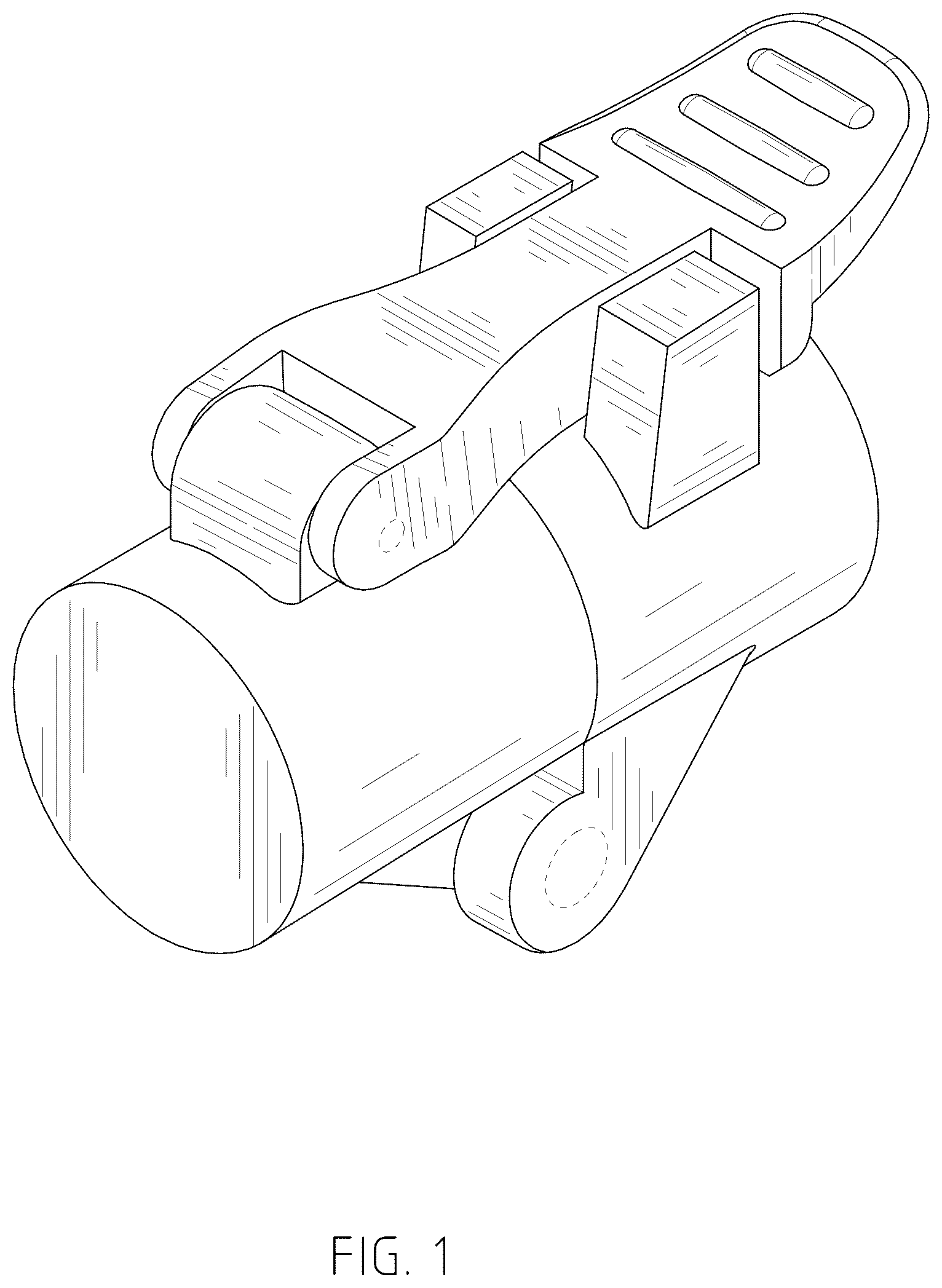 Patent USD1045317 — Folding lock — Figure 1