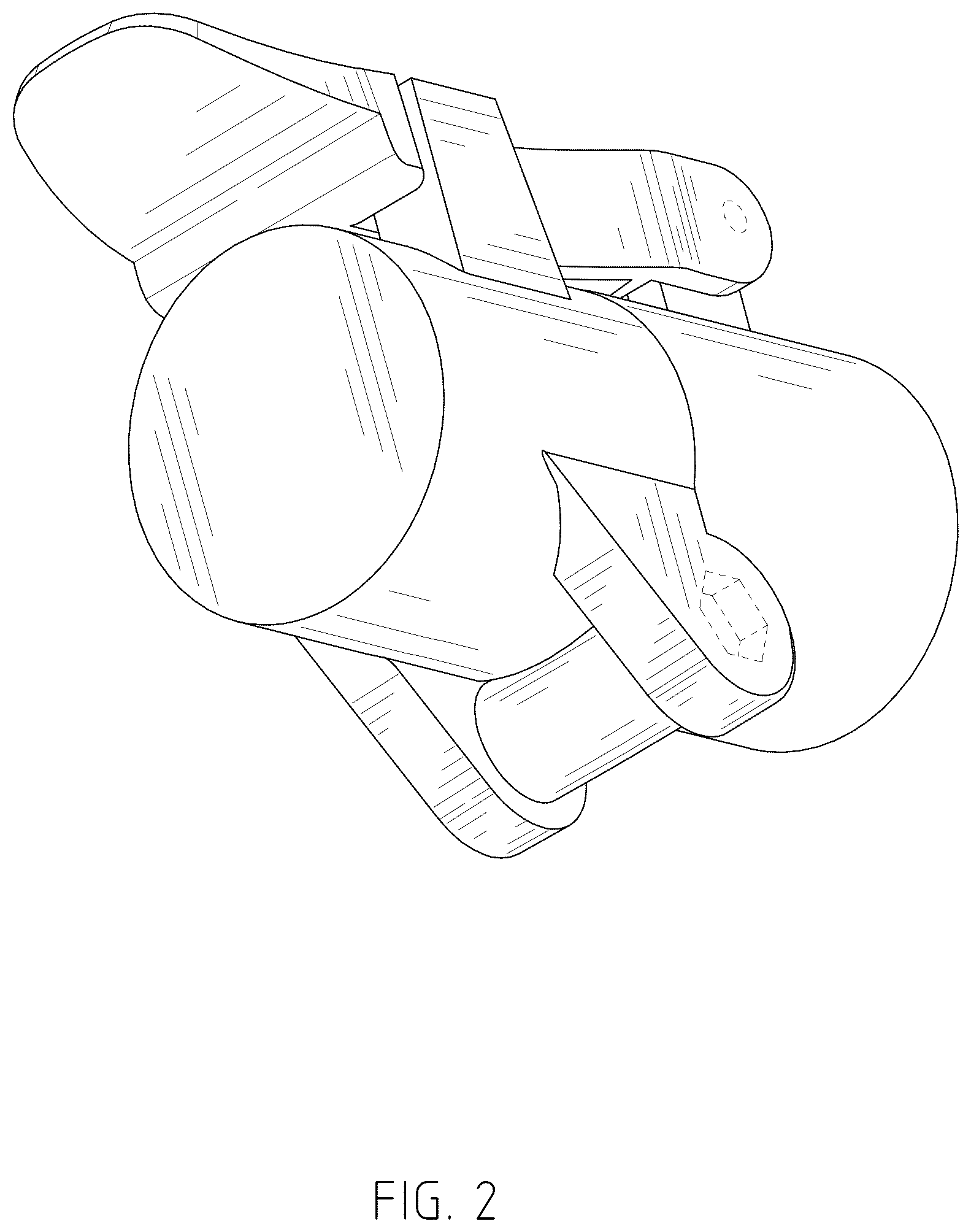 Patent USD1045317 Figure 2 – Folding lock